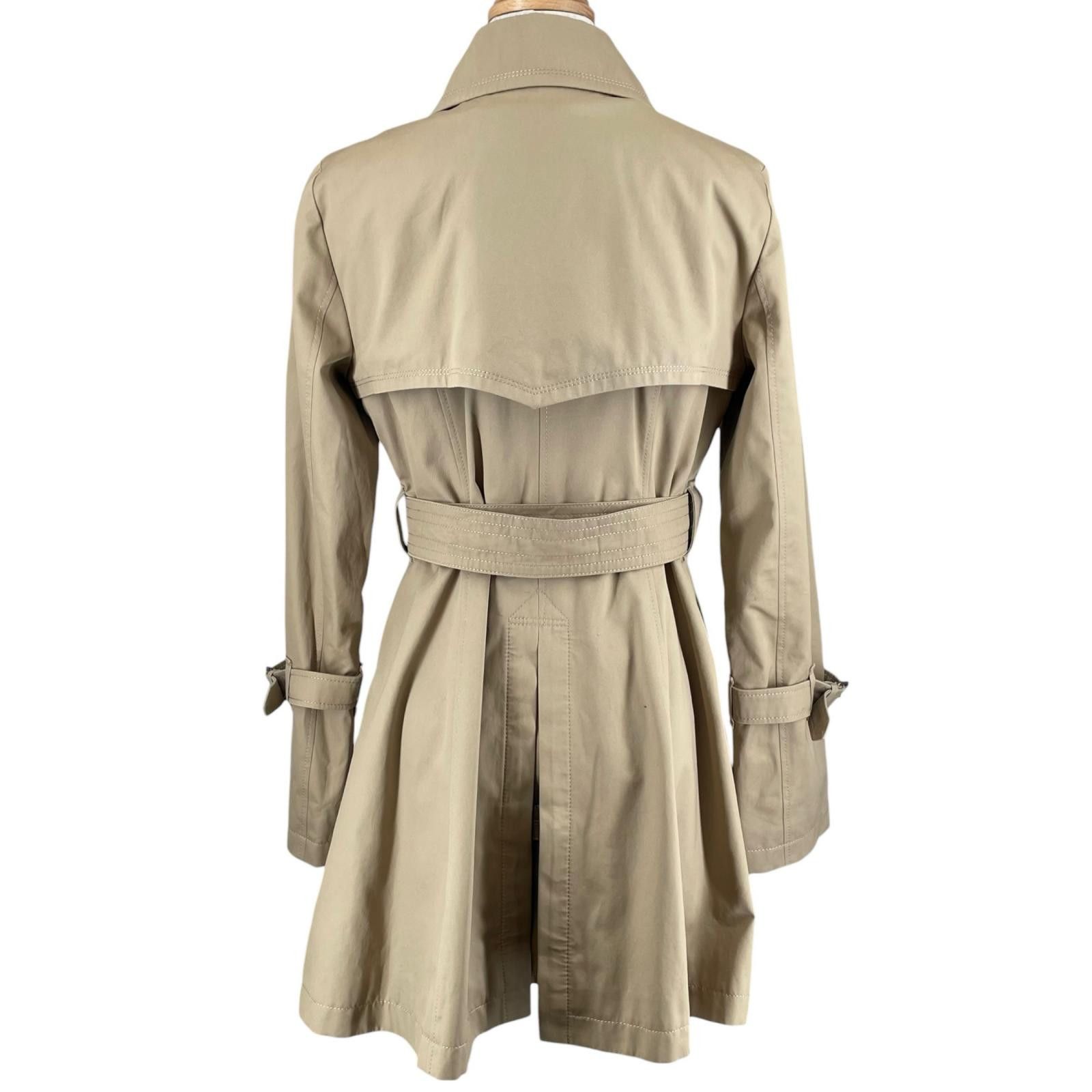 Burberry Burberry Burberry Blue Label Cotton Trench Coat Textile Outerwear DUTY FREE for USA Size ONE SIZE - 2 Thumbnail