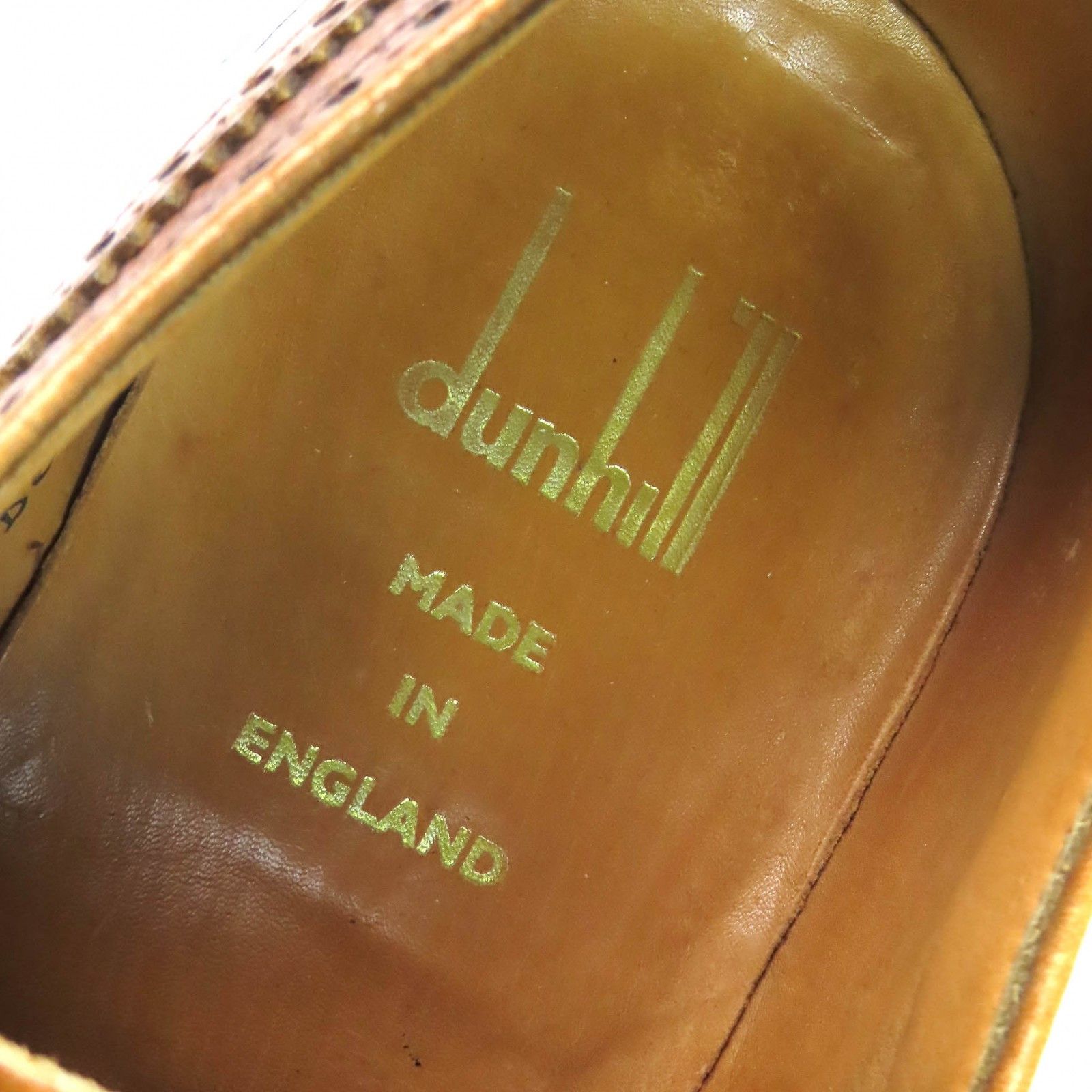 Other Dunhill Dunhill Leather Wingtip Oxford Shoes Leather Shoes DUTY FREE for USA Size ONE SIZE - 9 Thumbnail