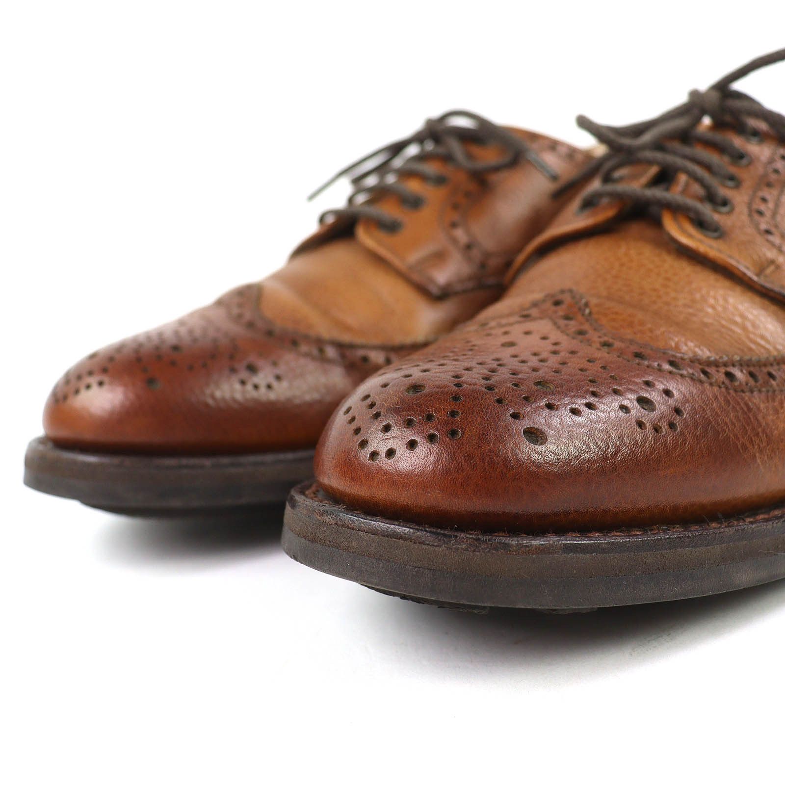 Other Dunhill Dunhill Leather Wingtip Oxford Shoes Leather Shoes DUTY FREE for USA Size ONE SIZE - 4 Thumbnail