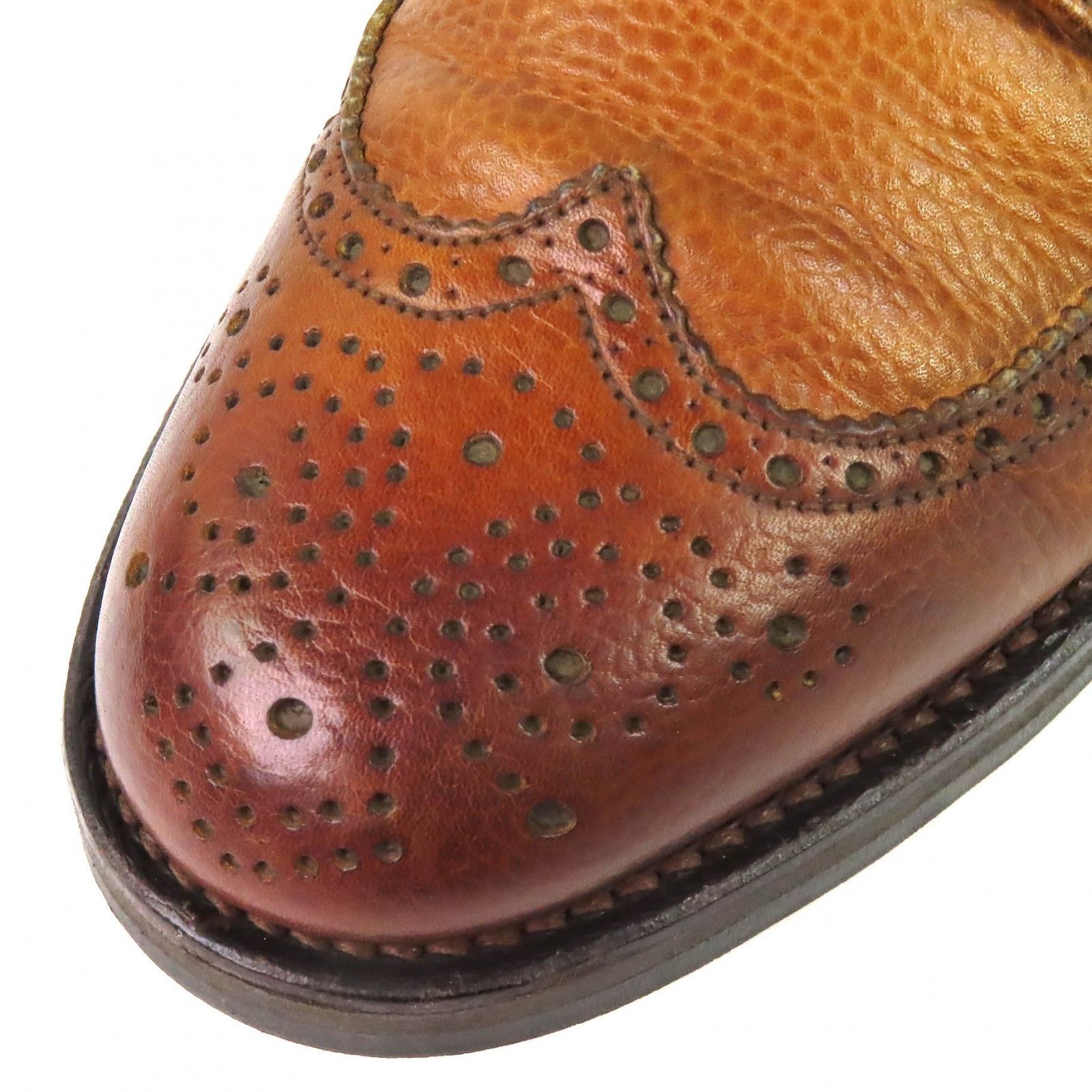 Other Dunhill Dunhill Leather Wingtip Oxford Shoes Leather Shoes DUTY FREE for USA Size ONE SIZE - 8 Thumbnail