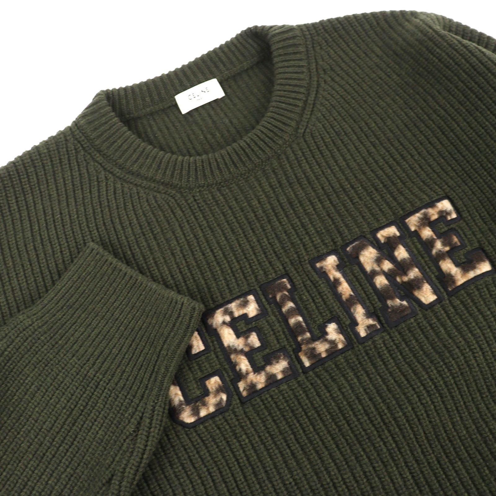 Celine Celine Celine Wool Knit Top Textile Tops 2AB97650S DUTY FREE for USA Size ONE SIZE - 3 Thumbnail