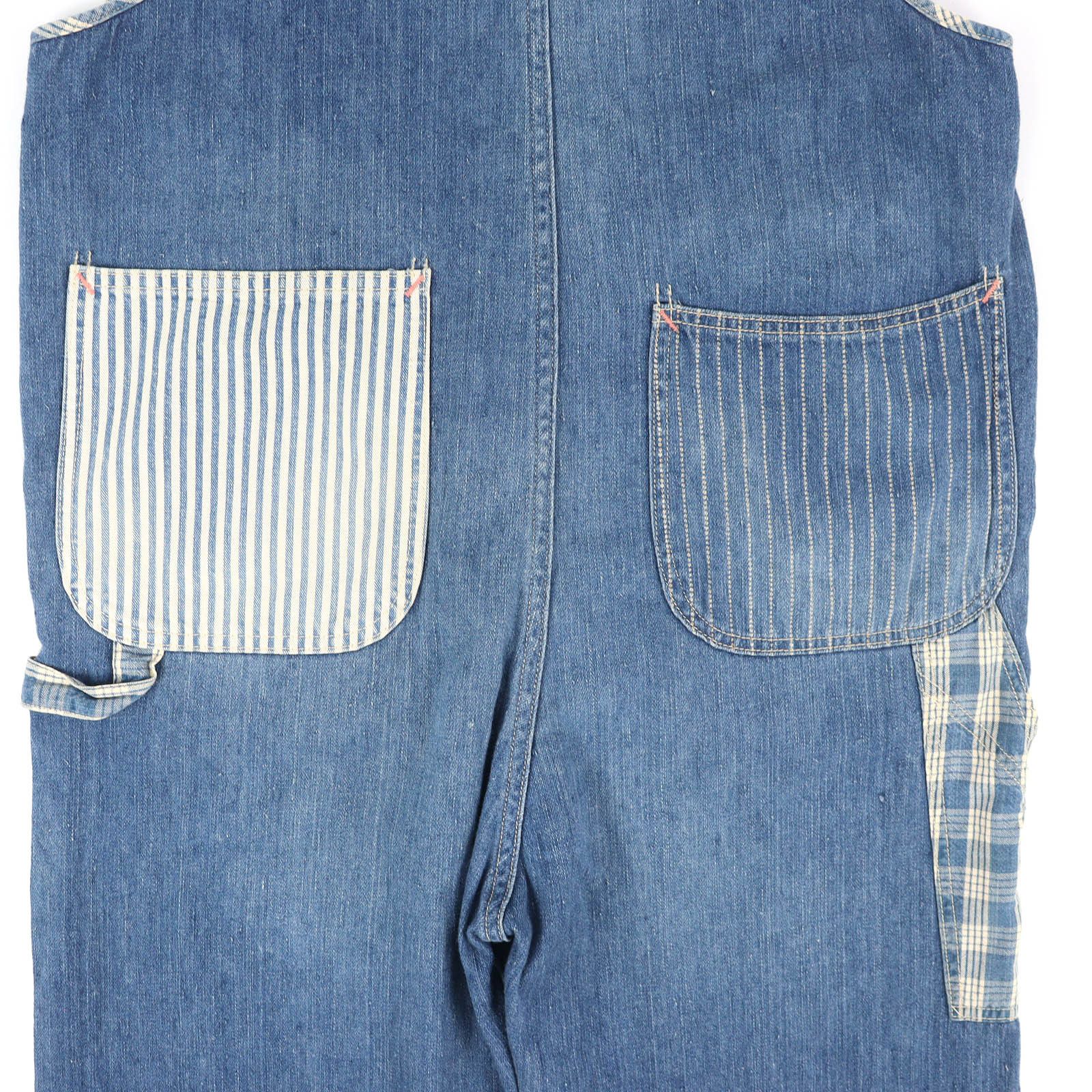 Porter Classic Porter Classic Porter Classic Cotton Overalls Textile Pants DUTY FREE for USA Size ONE SIZE - 5 Thumbnail