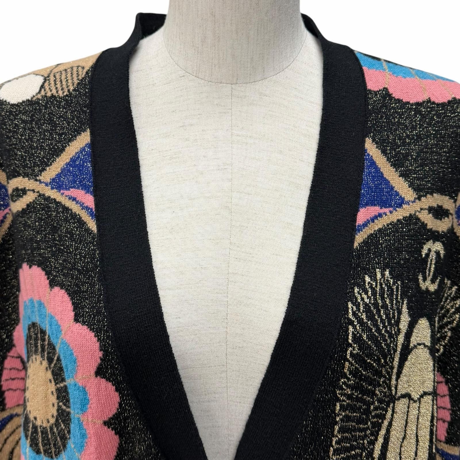 Chanel Chanel Chanel Cashmere Cardigan Textile Tops P61687 DUTY FREE for USA Size ONE SIZE - 4 Thumbnail