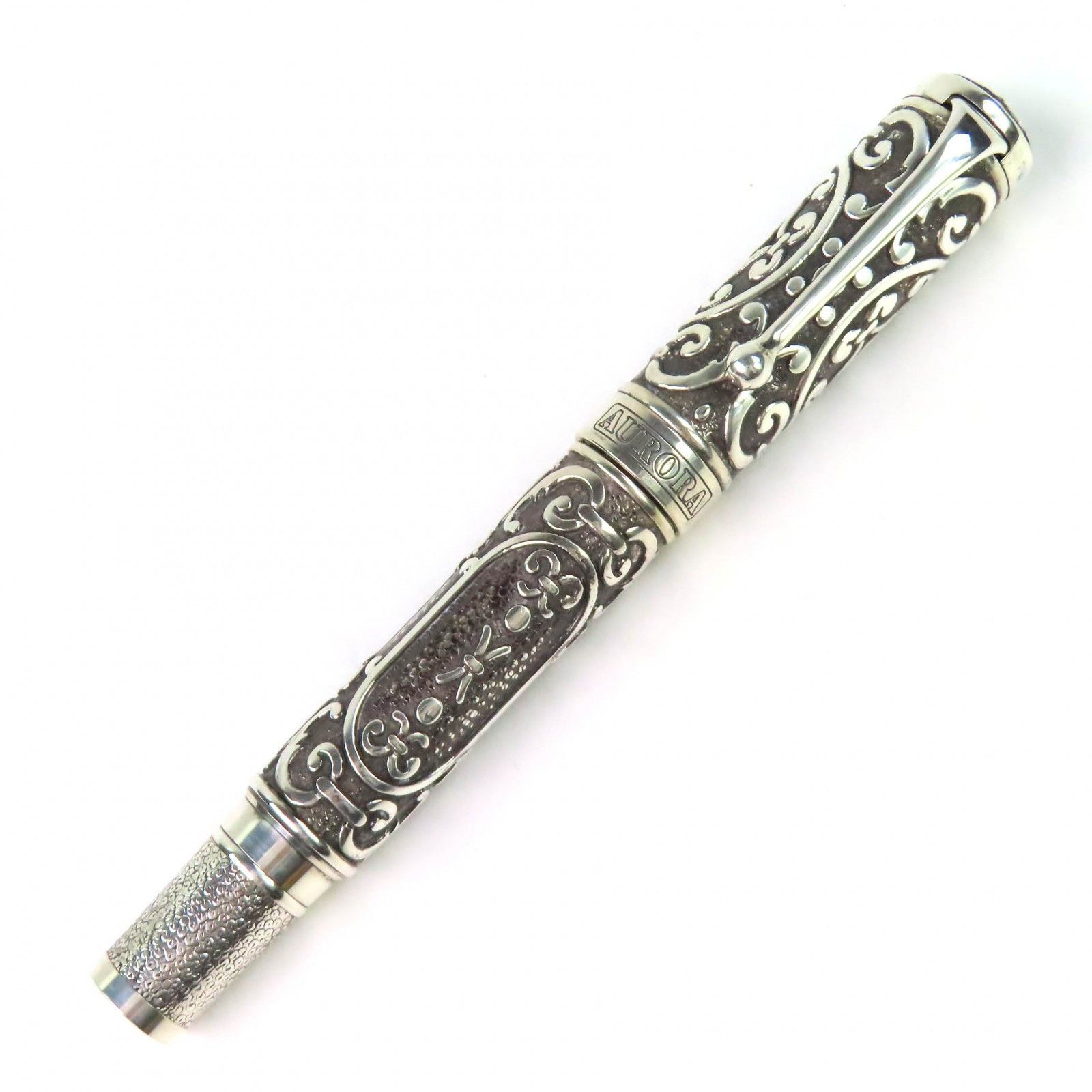 Other Other Aurora Benvenuto Cellini 925 Fountain Pen Limited Edition Precious Metal Pen DUTY FREE for USA Size ONE SIZE - 2 Thumbnail