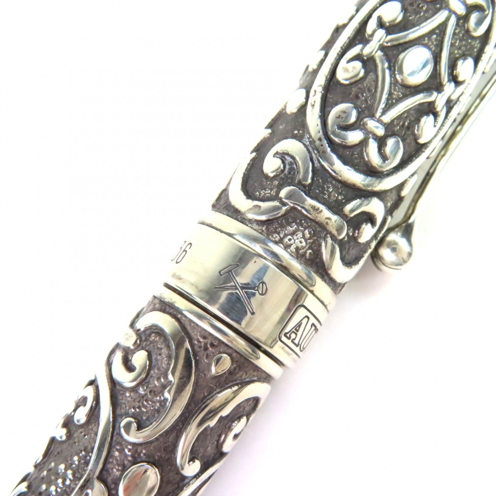 Other Other Aurora Benvenuto Cellini 925 Fountain Pen Limited Edition Precious Metal Pen DUTY FREE for USA Size ONE SIZE - 8 Thumbnail