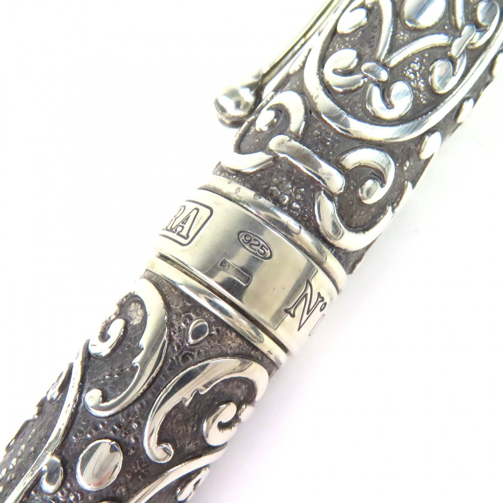 Other Other Aurora Benvenuto Cellini 925 Fountain Pen Limited Edition Precious Metal Pen DUTY FREE for USA Size ONE SIZE - 6 Thumbnail