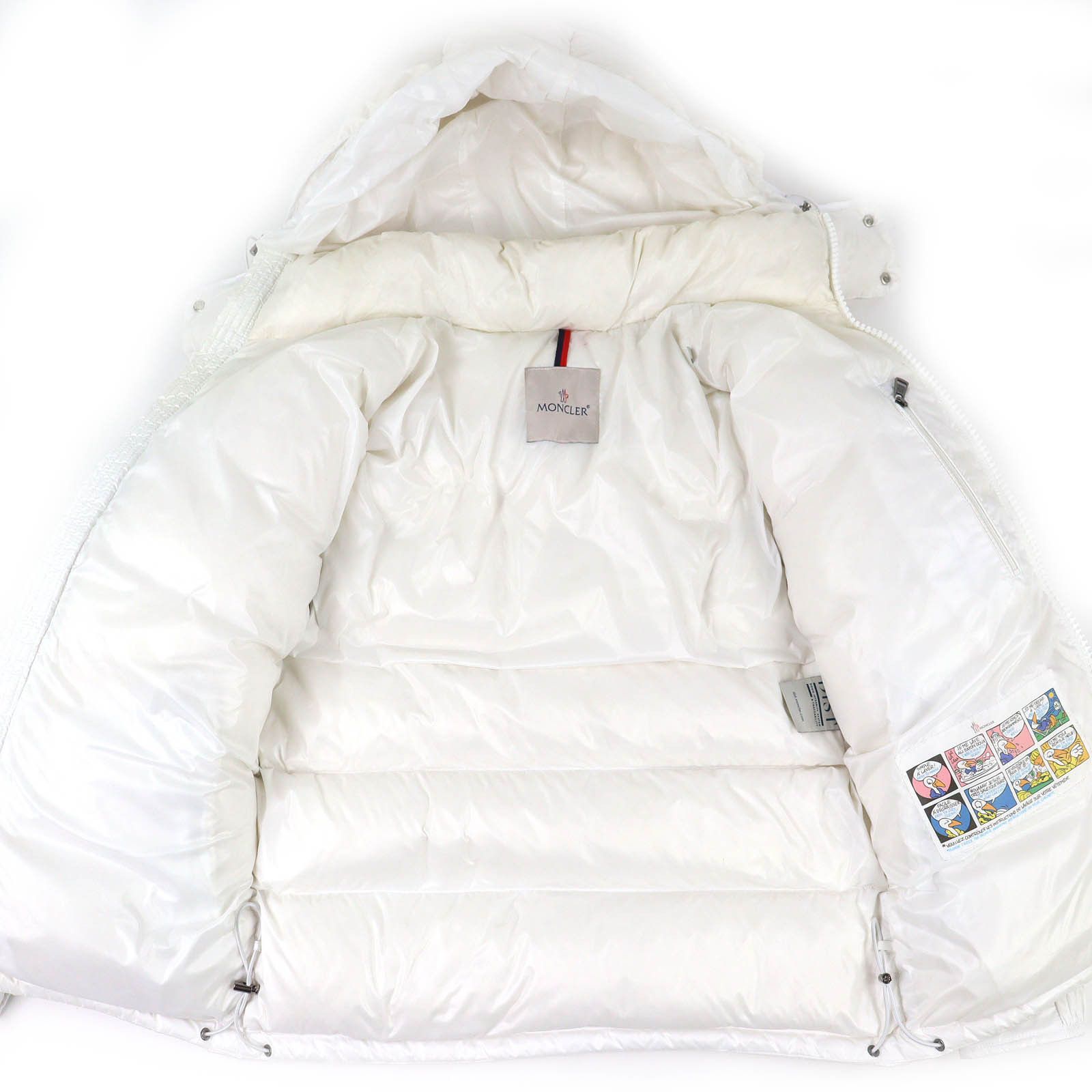 Moncler Moncler Moncler Maya Down Hooded Zip Up Jacket Textile Outerwear DUTY FREE for USA Size ONE SIZE - 3 Thumbnail