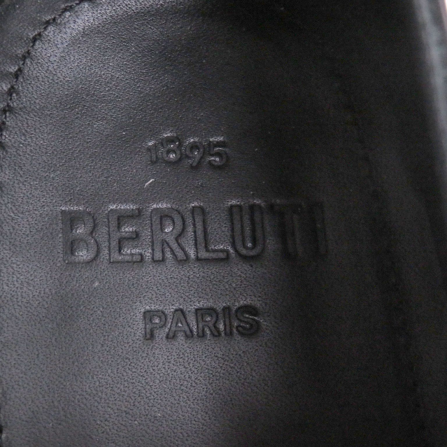 Berluti Berluti Berluti Alessandro Calligraphy Leather Oxford Shoes Leather Shoes DUTY FREE for USA Size ONE SIZE - 8 Thumbnail