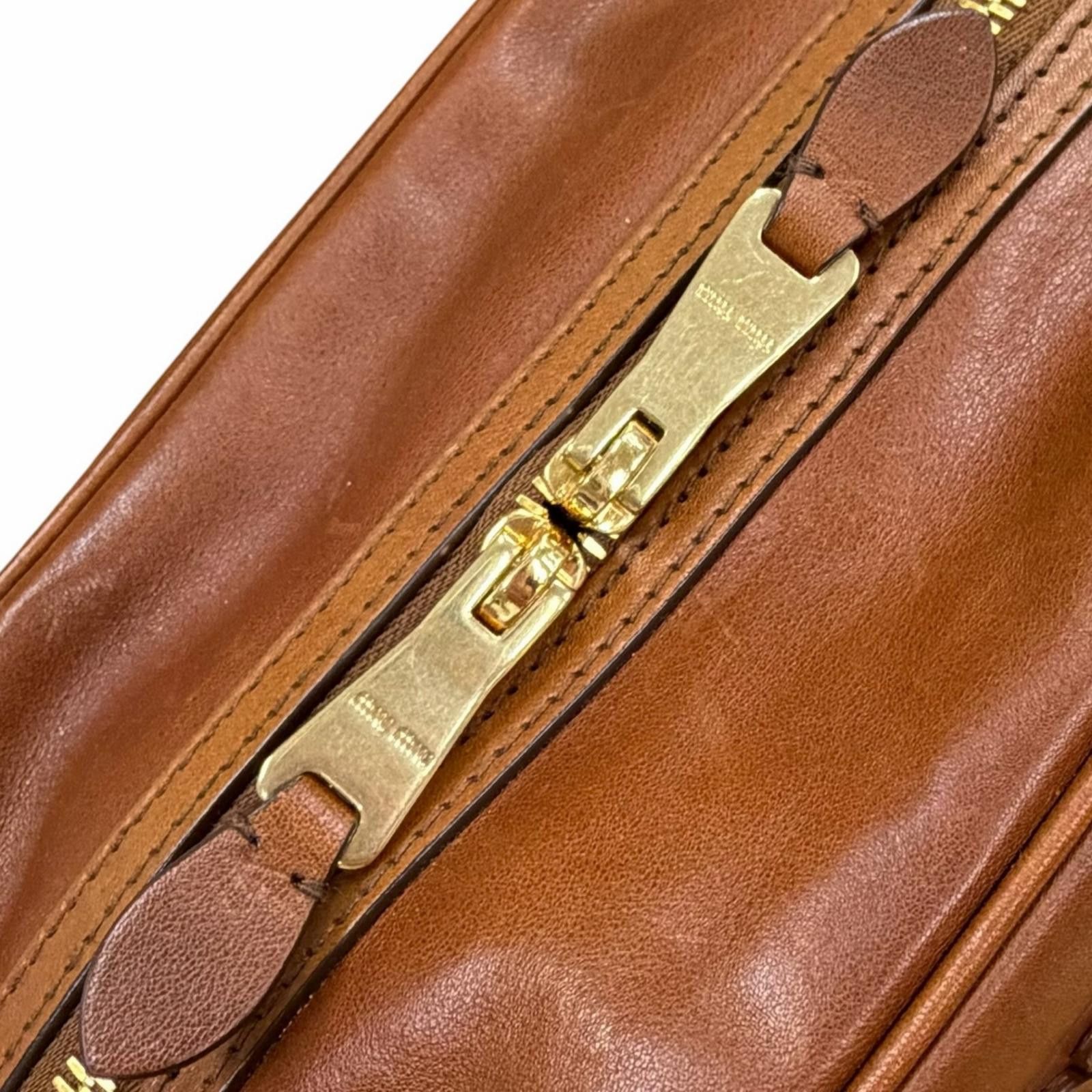 Miu Miu Miu Miu Miu Miu Leather Handbag Leather Handbag DUTY FREE for USA Size ONE SIZE - 10 Thumbnail