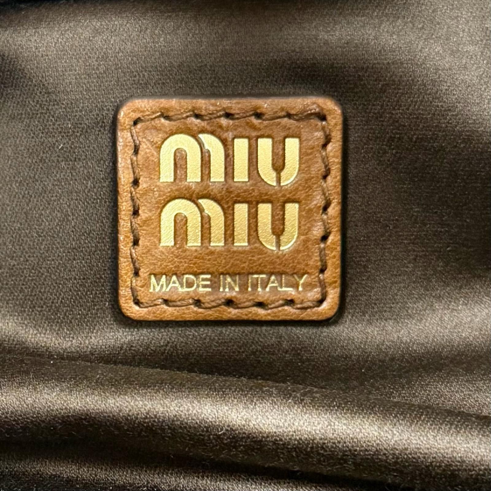 Miu Miu Miu Miu Miu Miu Leather Handbag Leather Handbag DUTY FREE for USA Size ONE SIZE - 11 Thumbnail