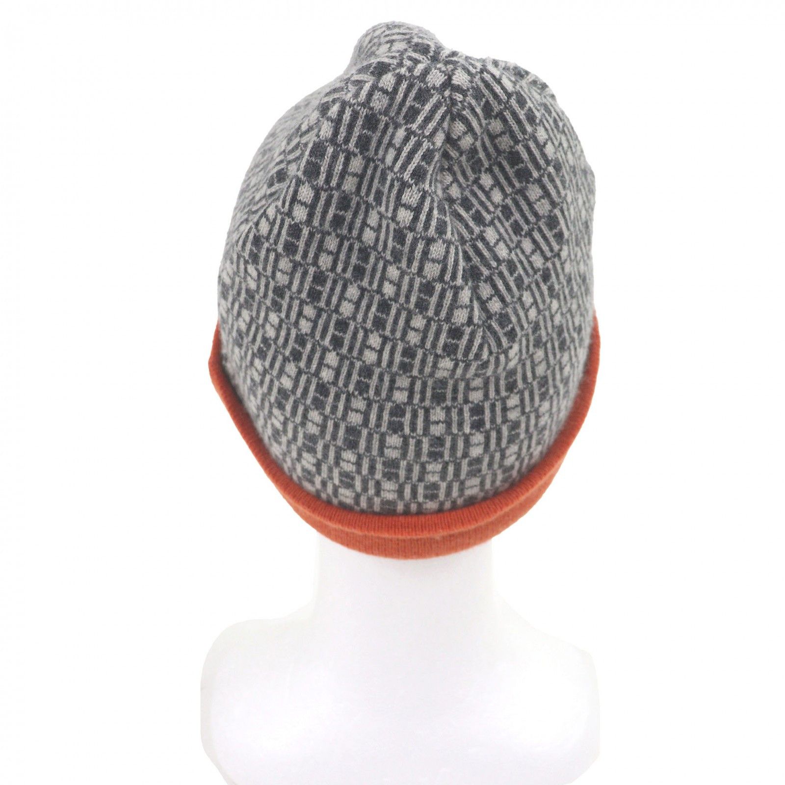 Hermes Hermes Hermes Knit Cap Textile Hats DUTY FREE for USA Size ONE SIZE - 3 Thumbnail