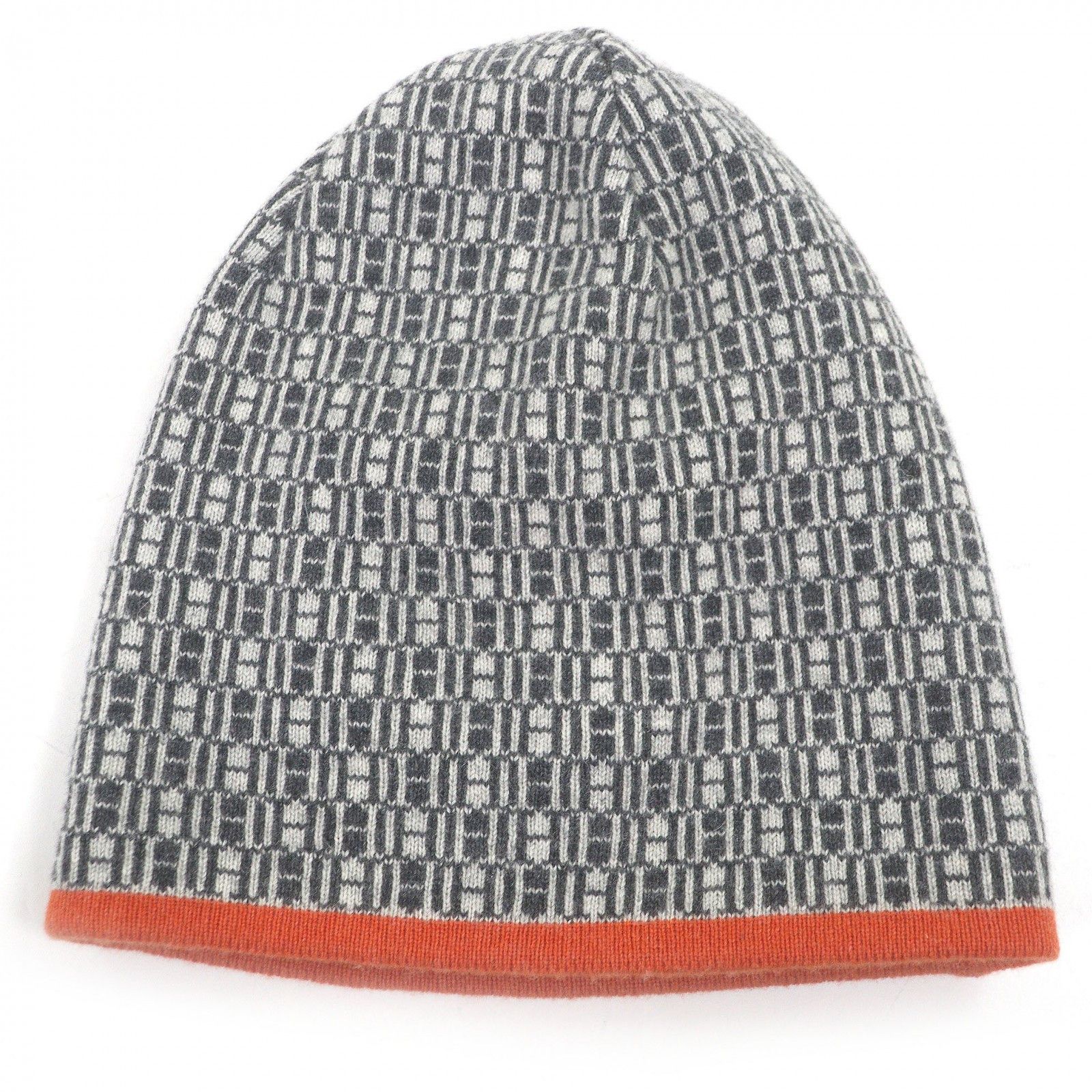 Hermes Hermes Hermes Knit Cap Textile Hats DUTY FREE for USA Size ONE SIZE - 4 Thumbnail