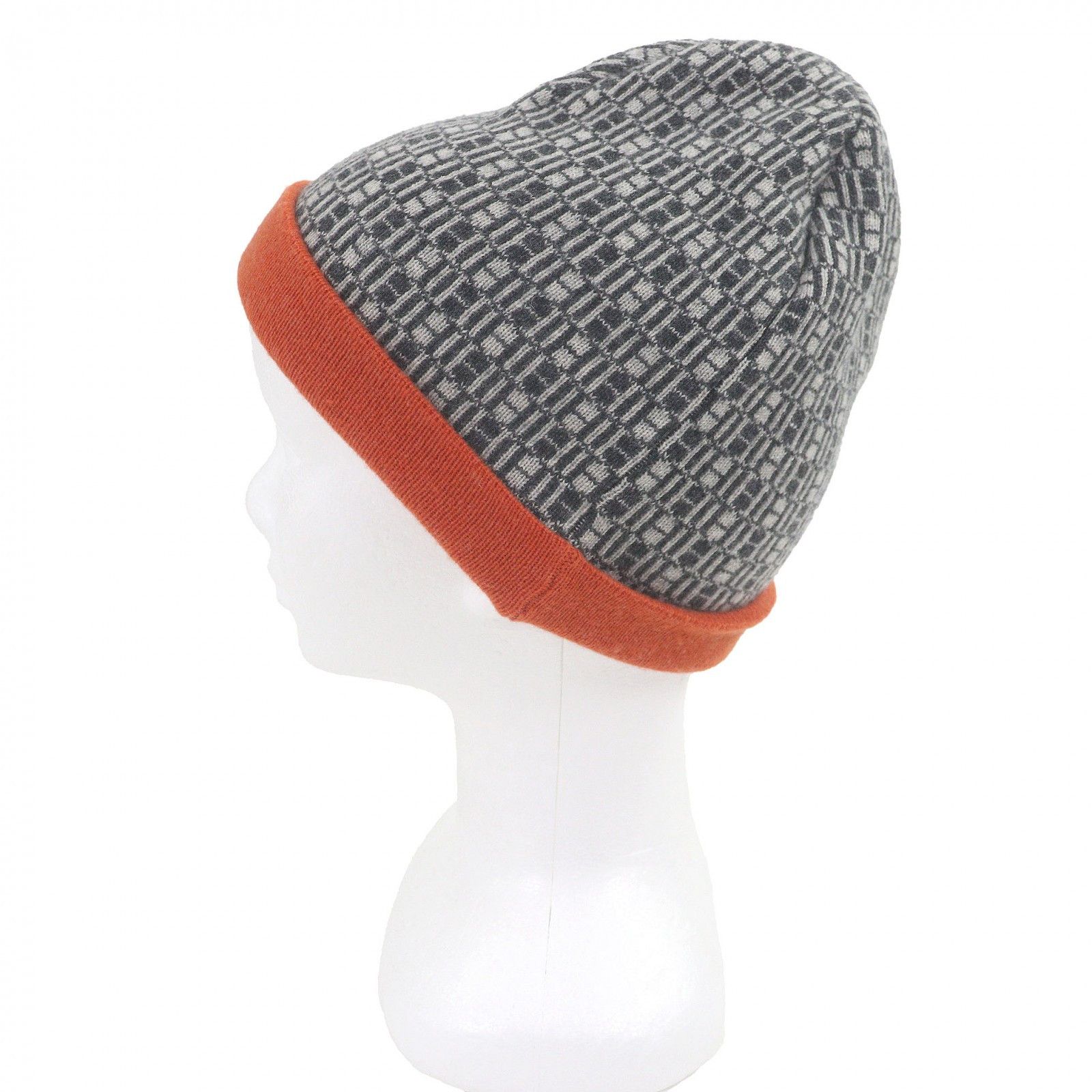 Hermes Hermes Hermes Knit Cap Textile Hats DUTY FREE for USA Size ONE SIZE - 2 Thumbnail