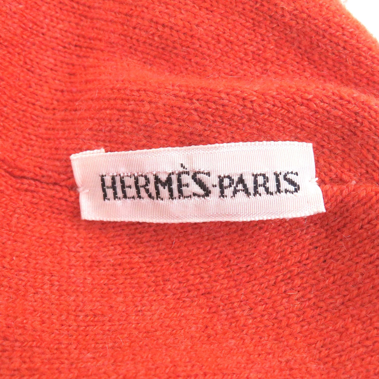 Hermes Hermes Hermes Knit Cap Textile Hats DUTY FREE for USA Size ONE SIZE - 5 Thumbnail