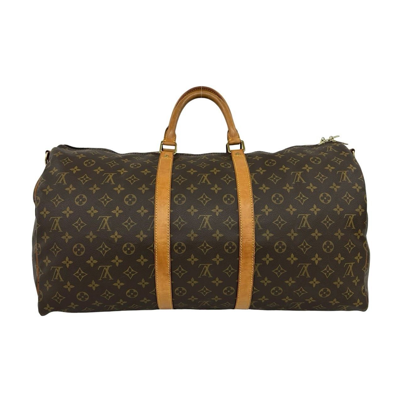 Louis Vuitton Louis Vuitton Louis Vuitton Keepall Bandouliere Monogram Boston Bag Textile Travel Bag DUTY FREE for USA Size ONE SIZE - 4 Thumbnail