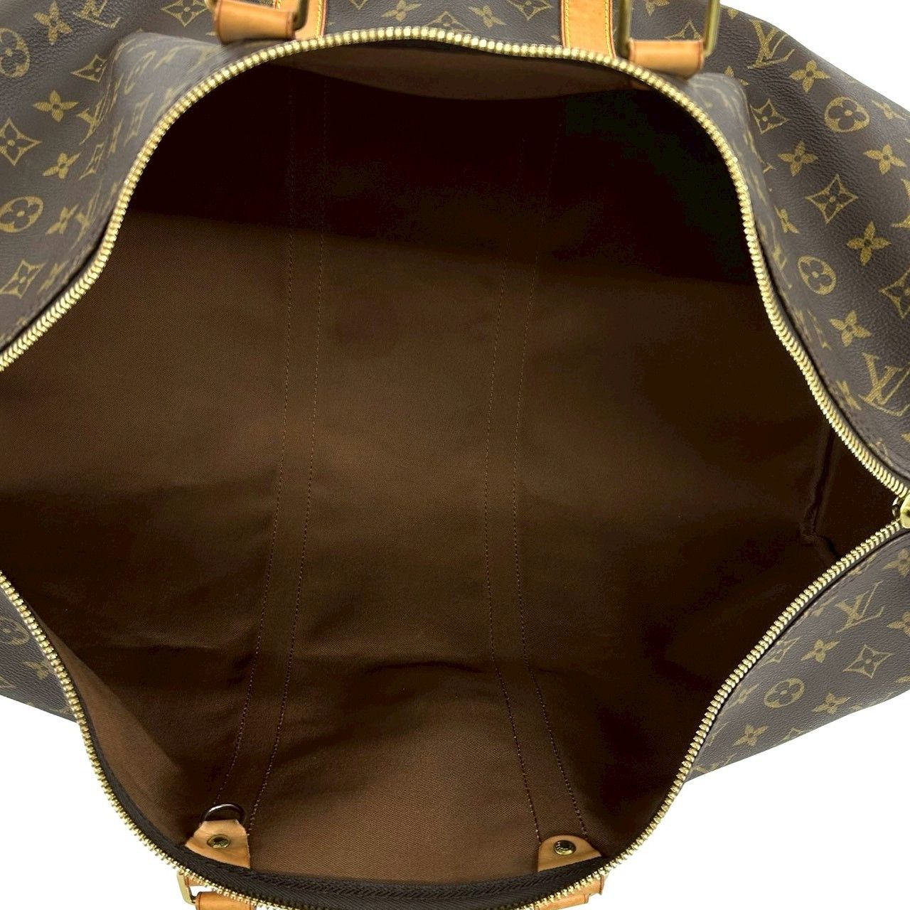 Louis Vuitton Louis Vuitton Louis Vuitton Keepall Bandouliere Monogram Boston Bag Textile Travel Bag DUTY FREE for USA Size ONE SIZE - 10 Thumbnail