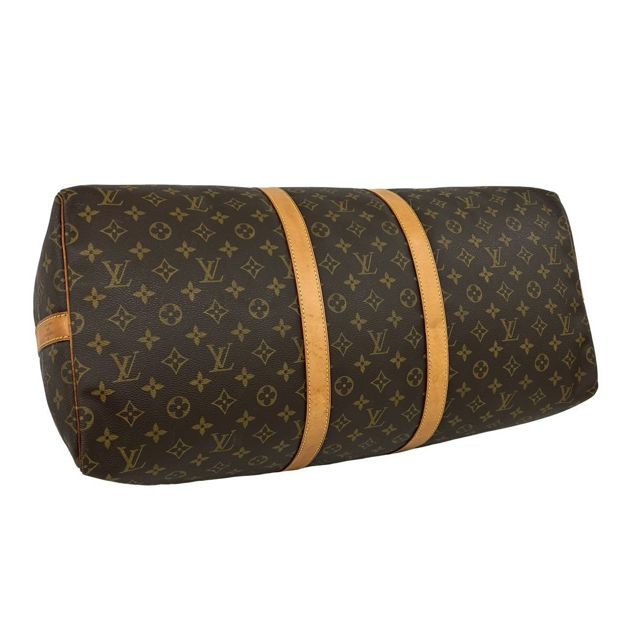 Louis Vuitton Louis Vuitton Louis Vuitton Keepall Bandouliere Monogram Boston Bag Textile Travel Bag DUTY FREE for USA Size ONE SIZE - 8 Thumbnail