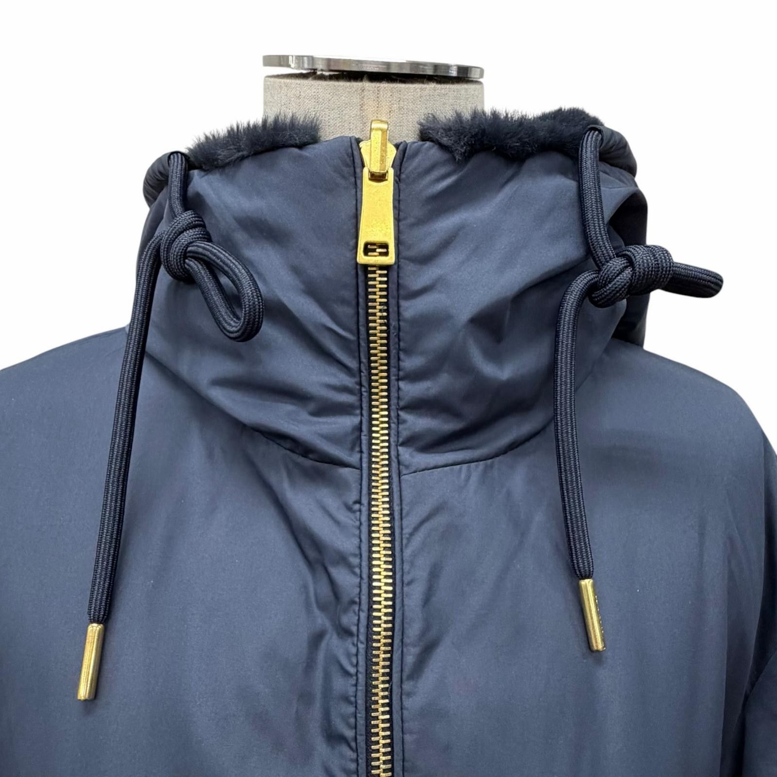 Moncler Moncler Moncler EVETTES Polyester Down Coat Textile Outerwear H20931C00041 DUTY FREE for USA Size ONE SIZE - 6 Thumbnail