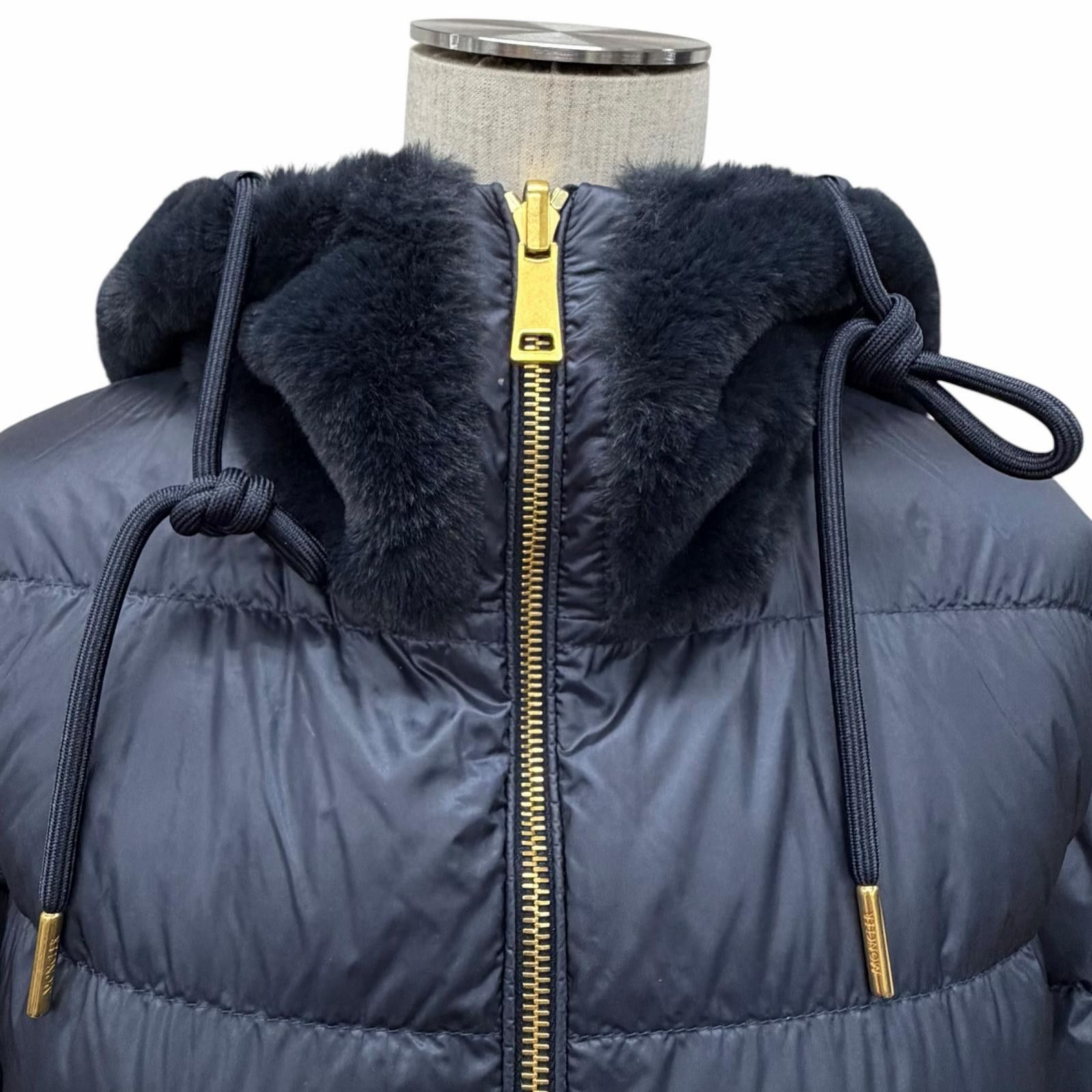 Moncler Moncler Moncler EVETTES Polyester Down Coat Textile Outerwear H20931C00041 DUTY FREE for USA Size ONE SIZE - 5 Thumbnail
