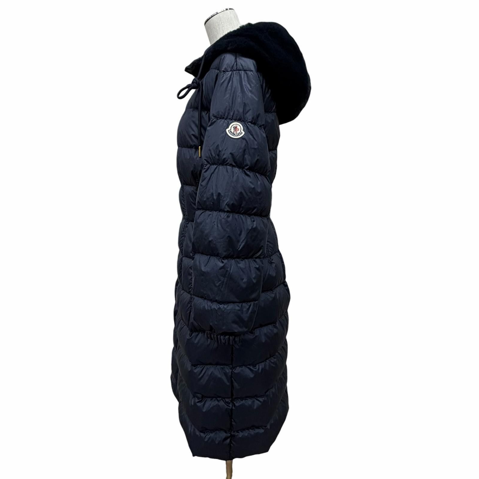 Moncler Moncler Moncler EVETTES Polyester Down Coat Textile Outerwear H20931C00041 DUTY FREE for USA Size ONE SIZE - 3 Thumbnail