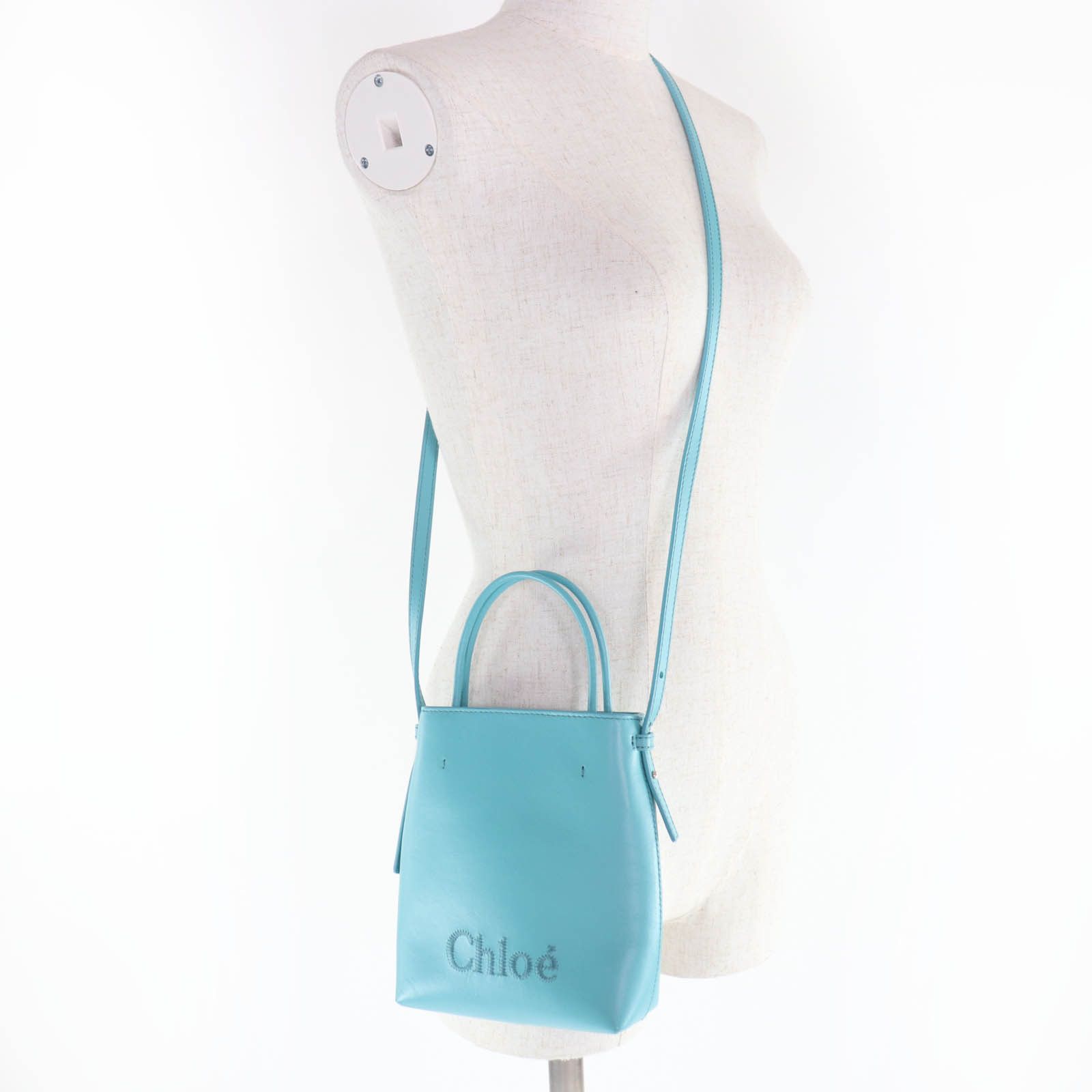Chloe Chloe Chloe Sense Leather Shoulder Bag Leather Shoulder Bag DUTY FREE for USA Size ONE SIZE - 8 Thumbnail