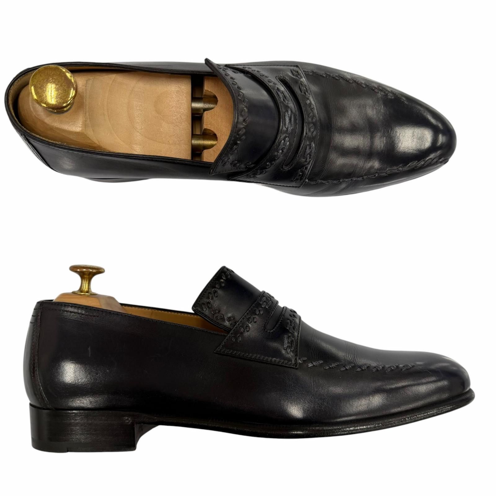 Berluti Berluti Berluti Andy Leather Loafers Leather Shoes DUTY FREE for USA Size ONE SIZE - 5 Thumbnail
