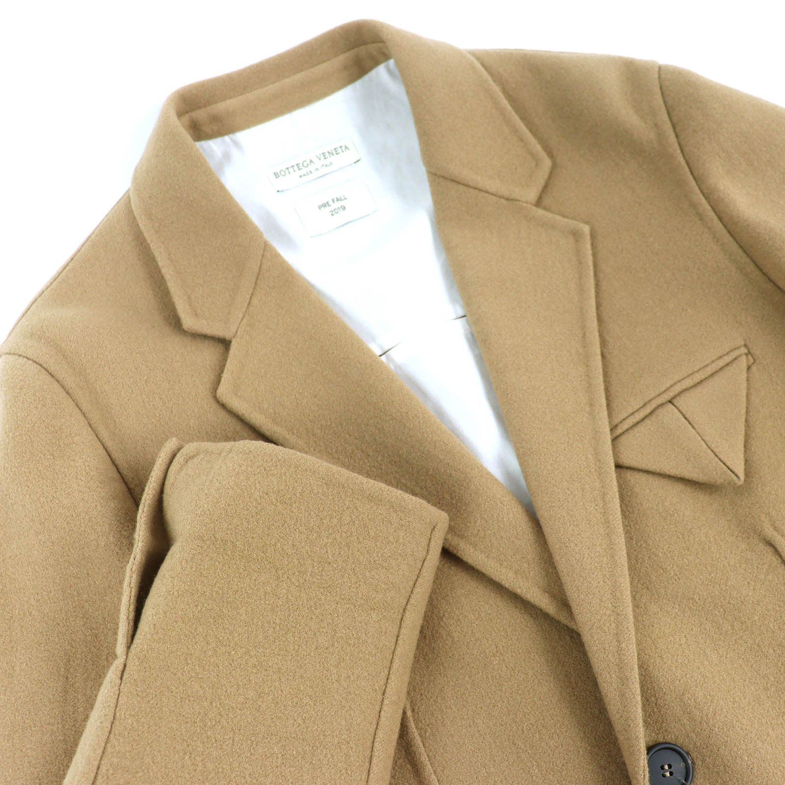 Bottega Veneta Bottega Veneta Bottega Veneta cashmere coat Textile Outerwear 584314 DUTY FREE for USA Size ONE SIZE - 4 Thumbnail