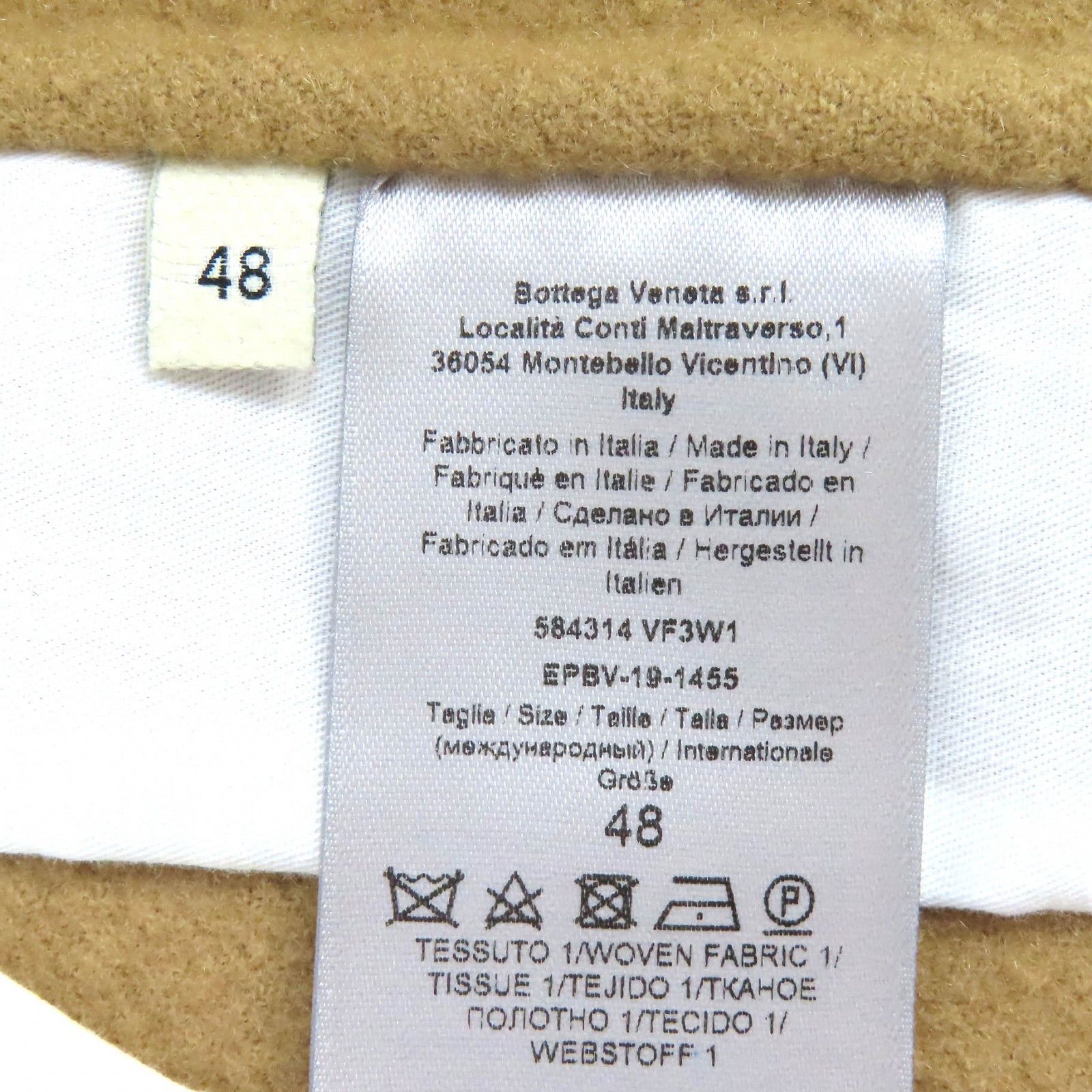 Bottega Veneta Bottega Veneta Bottega Veneta cashmere coat Textile Outerwear 584314 DUTY FREE for USA Size ONE SIZE - 7 Thumbnail