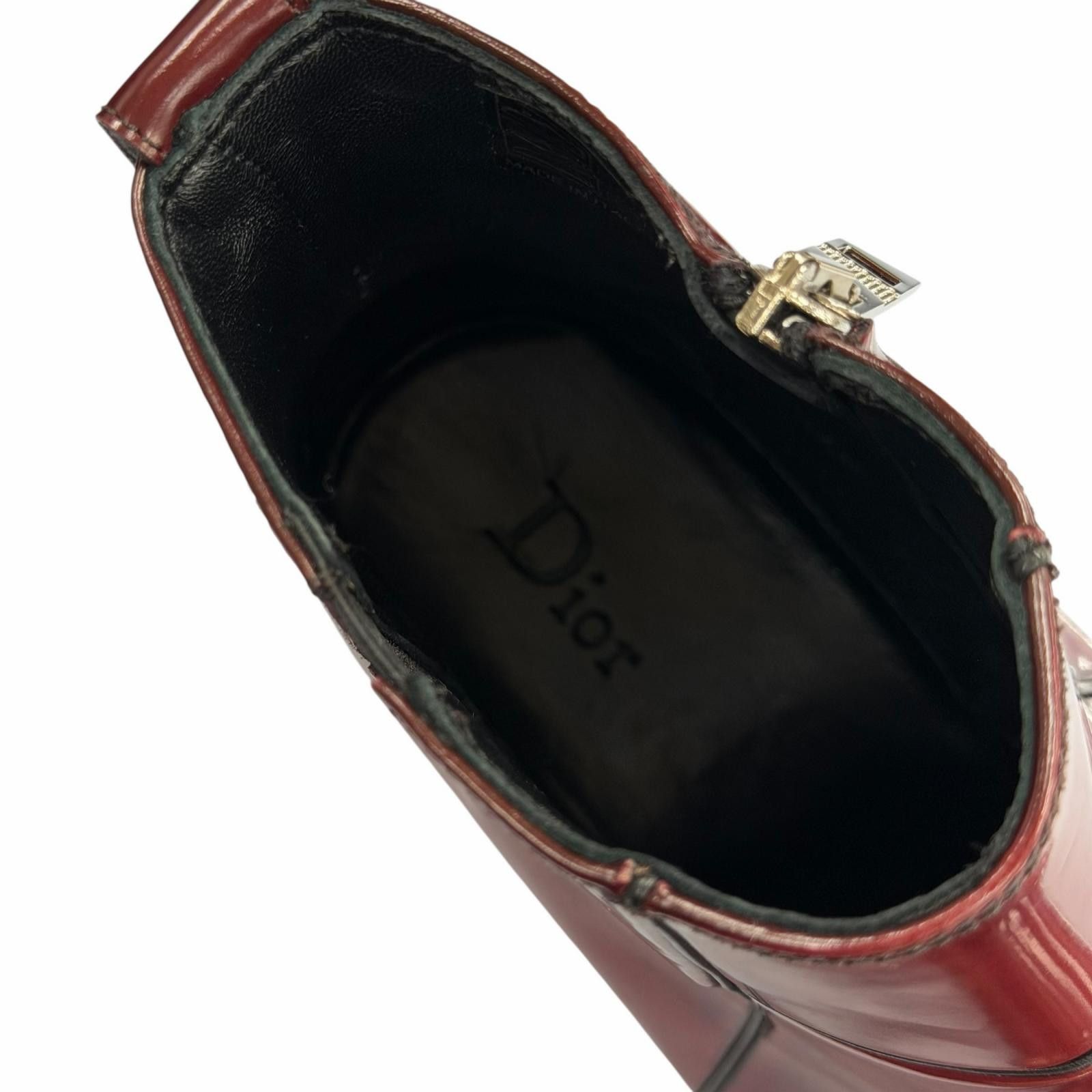 Dior Dior Dior Patent Leather Boots Leather Shoes DUTY FREE for USA Size ONE SIZE - 8 Thumbnail