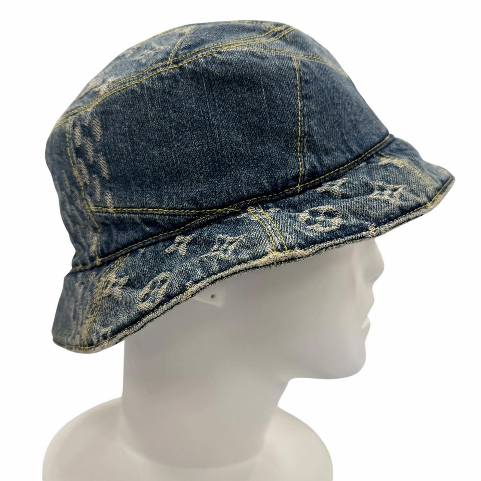 Louis Vuitton Louis Vuitton Louis Vuitton Monogram Cotton Hat Textile Hats MP2734 DUTY FREE for USA Size ONE SIZE - 5 Thumbnail