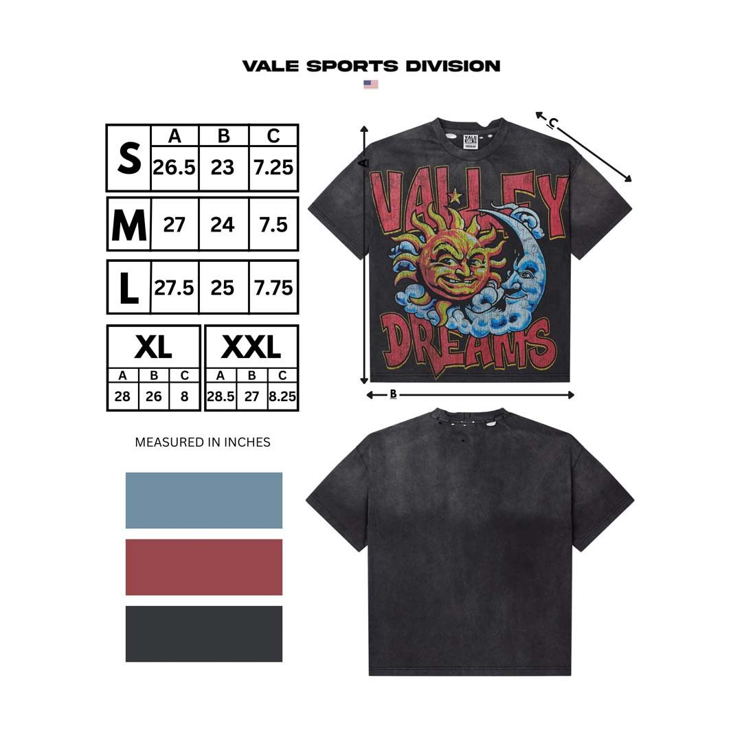 Vale Forever Thrashed Black Faded Tee Size US XL / EU 56 / 4 - 3 Thumbnail