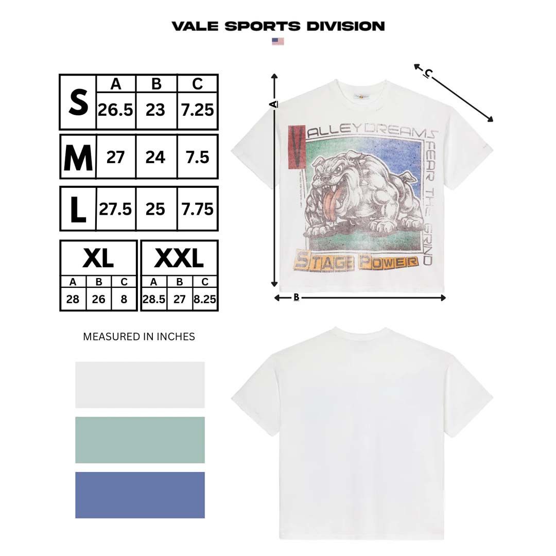 Vale Big Stage Tee White Size US M / EU 48-50 / 2 - 3 Thumbnail
