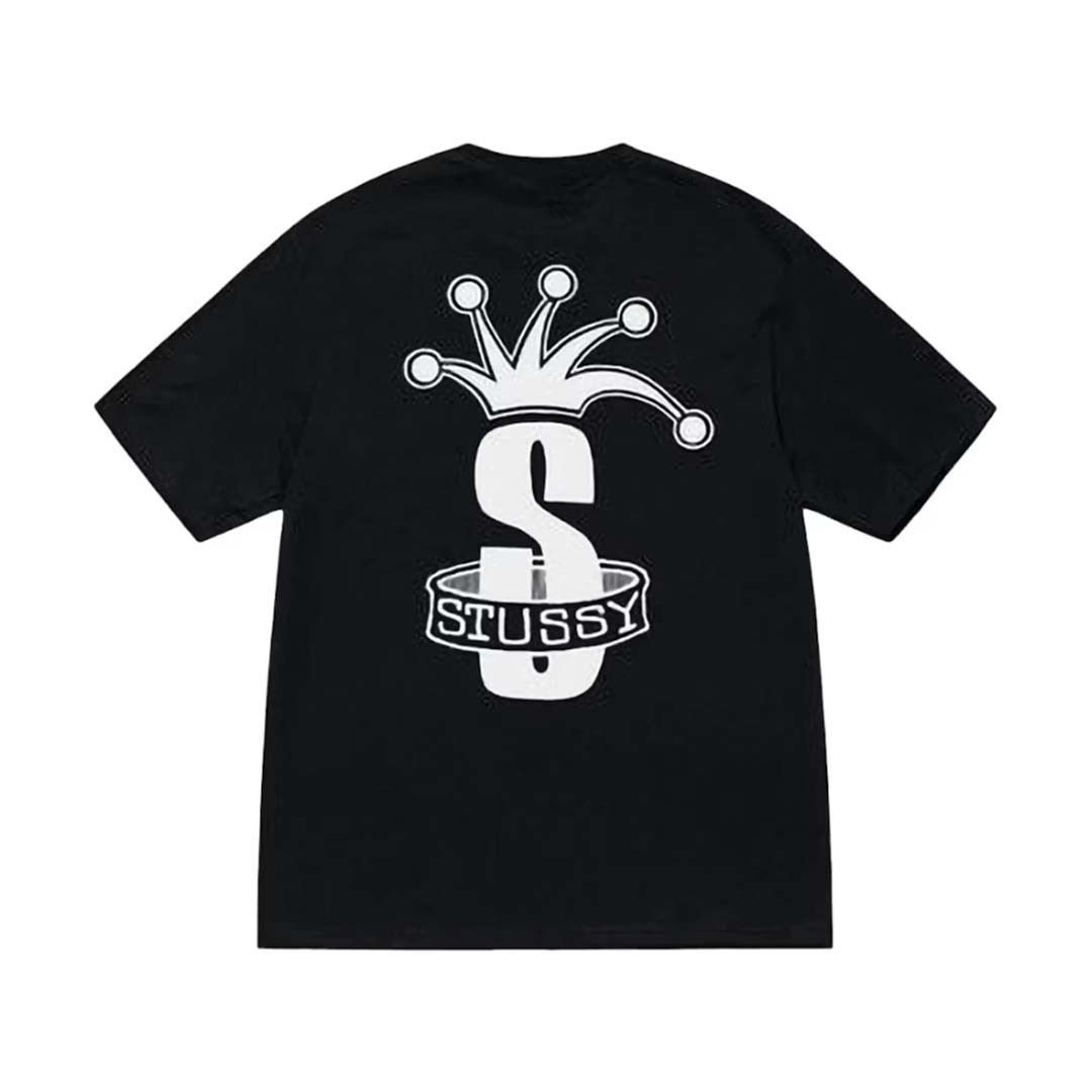 Stussy Crown Band Black Tee Size US M / EU 48-50 / 2 - 2 Thumbnail