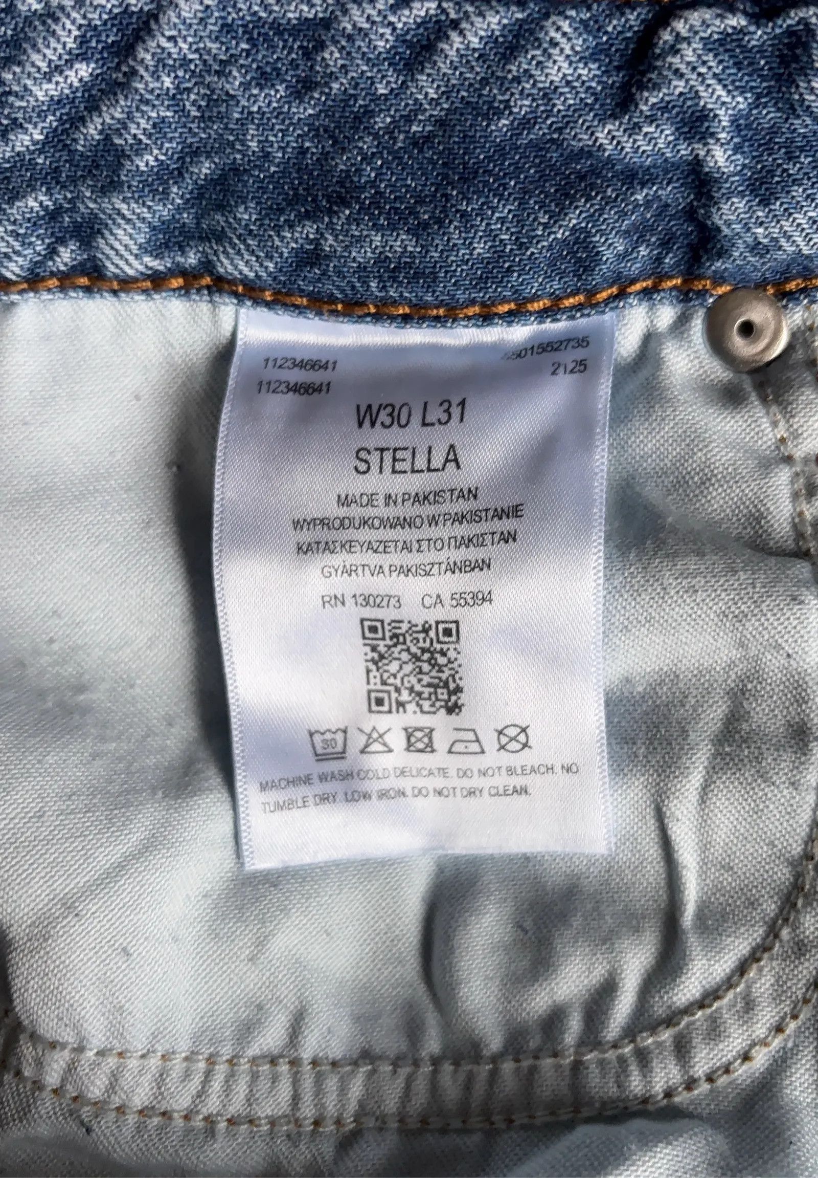 Lee Lee Stella Jeans Size 30" / US 8 / IT 44 - 3 Thumbnail