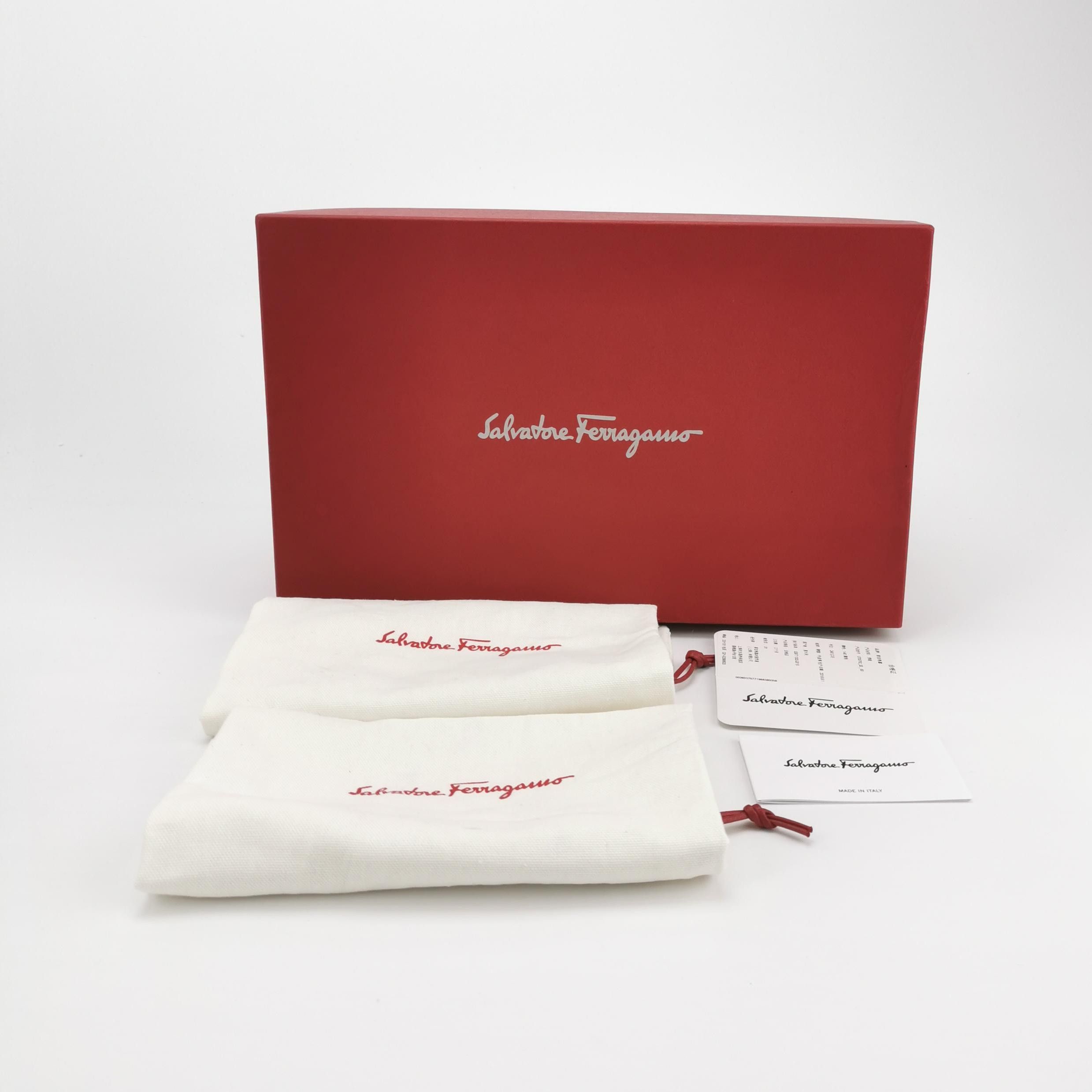 Salvatore Ferragamo Salvatore Ferragamo Gancini Pebbled Loafers US 7 Size US 7 / EU 40 - 7 Thumbnail