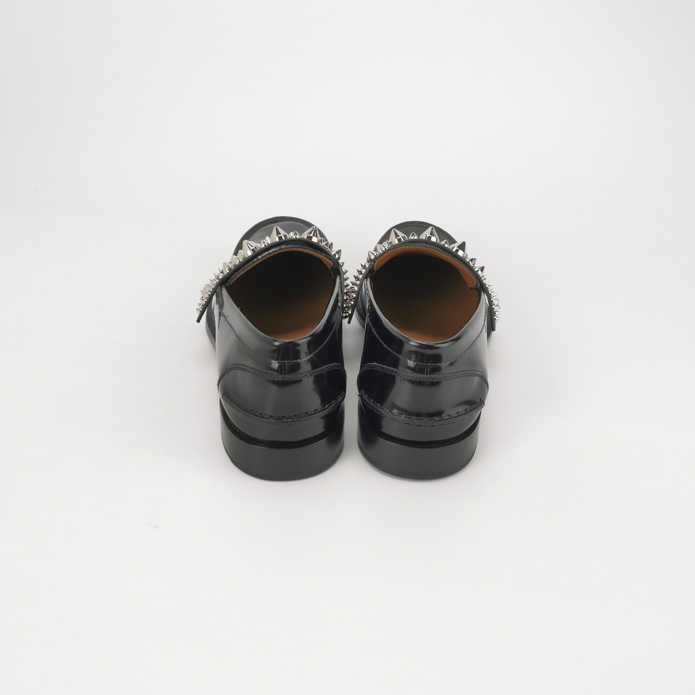 Christian Louboutin Christian Louboutin Studded Leather Loafers 42 Size US 9 / EU 42 - 5 Thumbnail