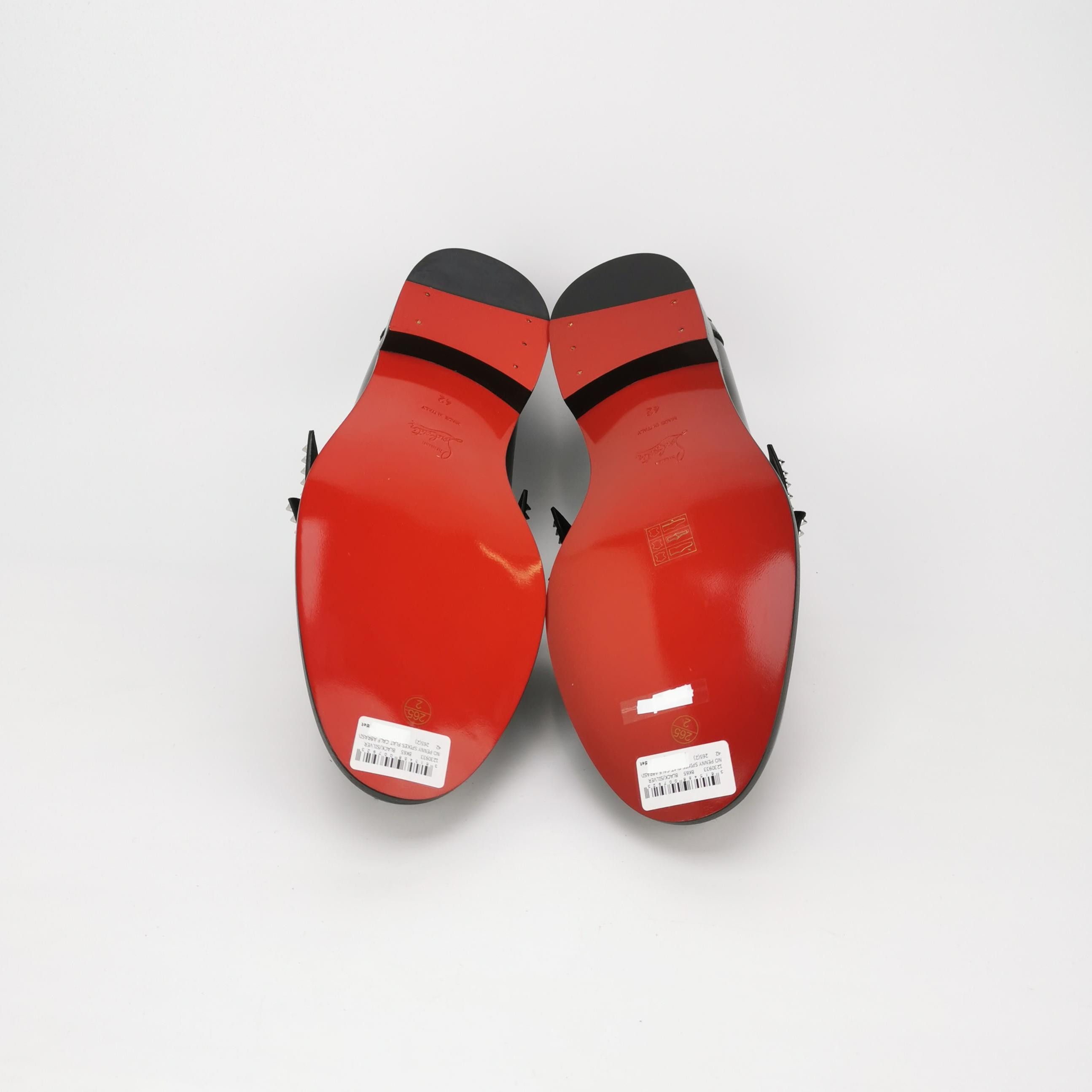 Christian Louboutin Christian Louboutin Studded Leather Loafers 42 Size US 9 / EU 42 - 6 Thumbnail