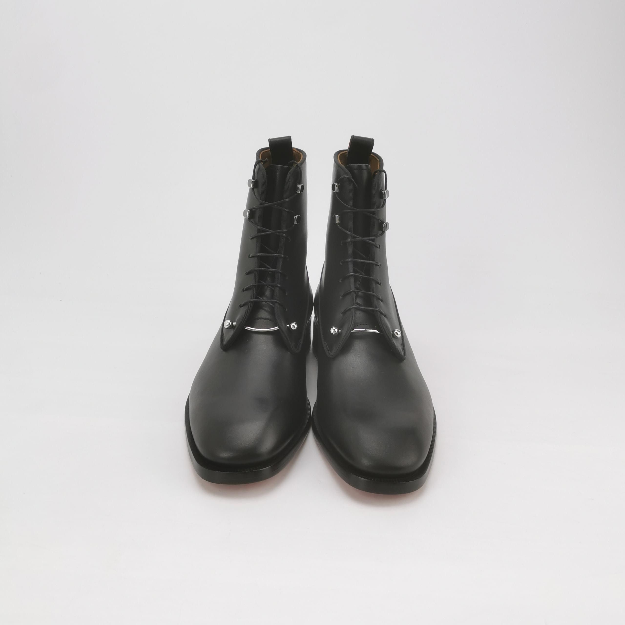 Christian Louboutin Christian Louboutin Metal Stud Leather Boots Size 41 Size US 8 / EU 41 - 4 Thumbnail
