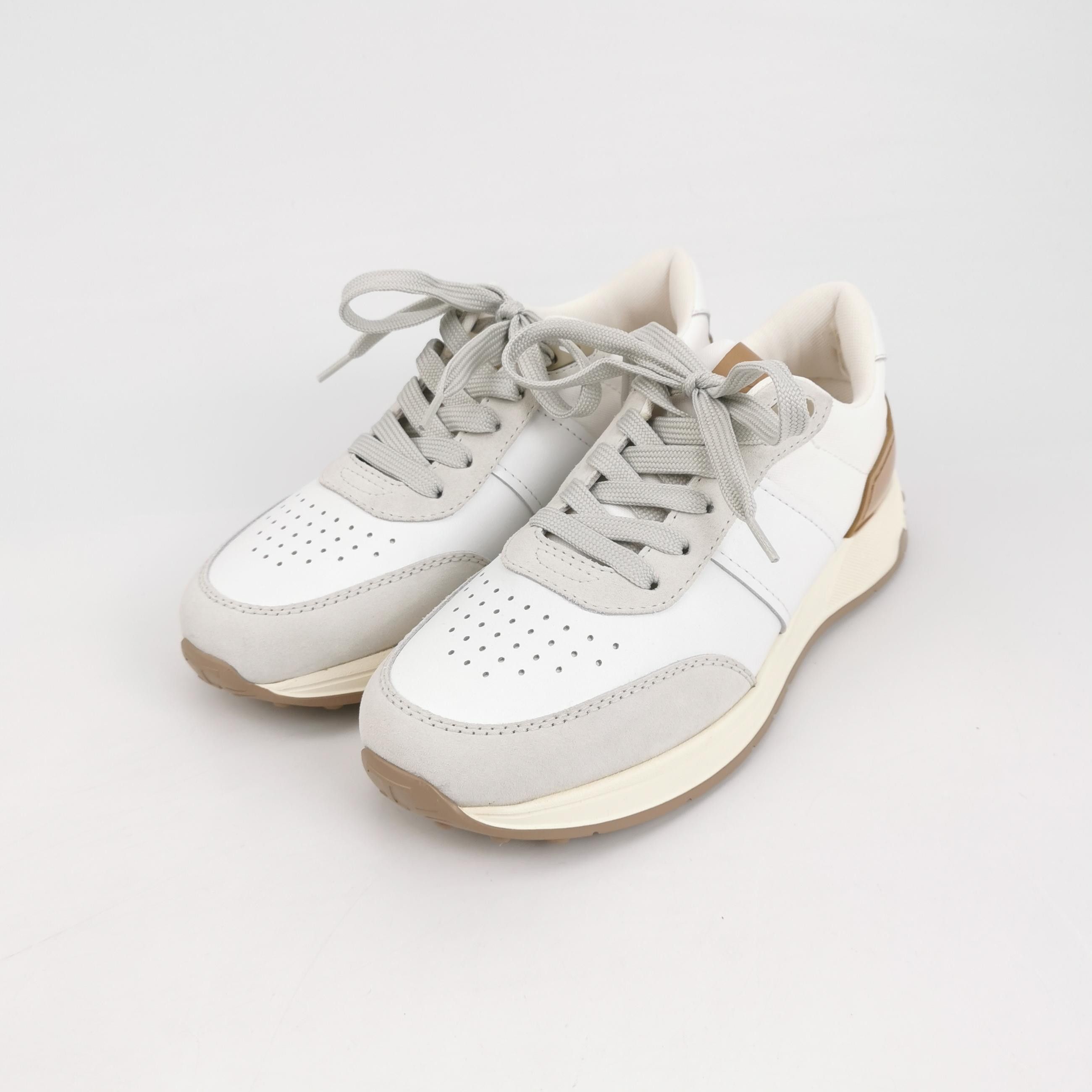 Tod's Tod's Paneled Leather & Suede Sneakers 39.5 Size US 6 / EU 39 - 3 Thumbnail