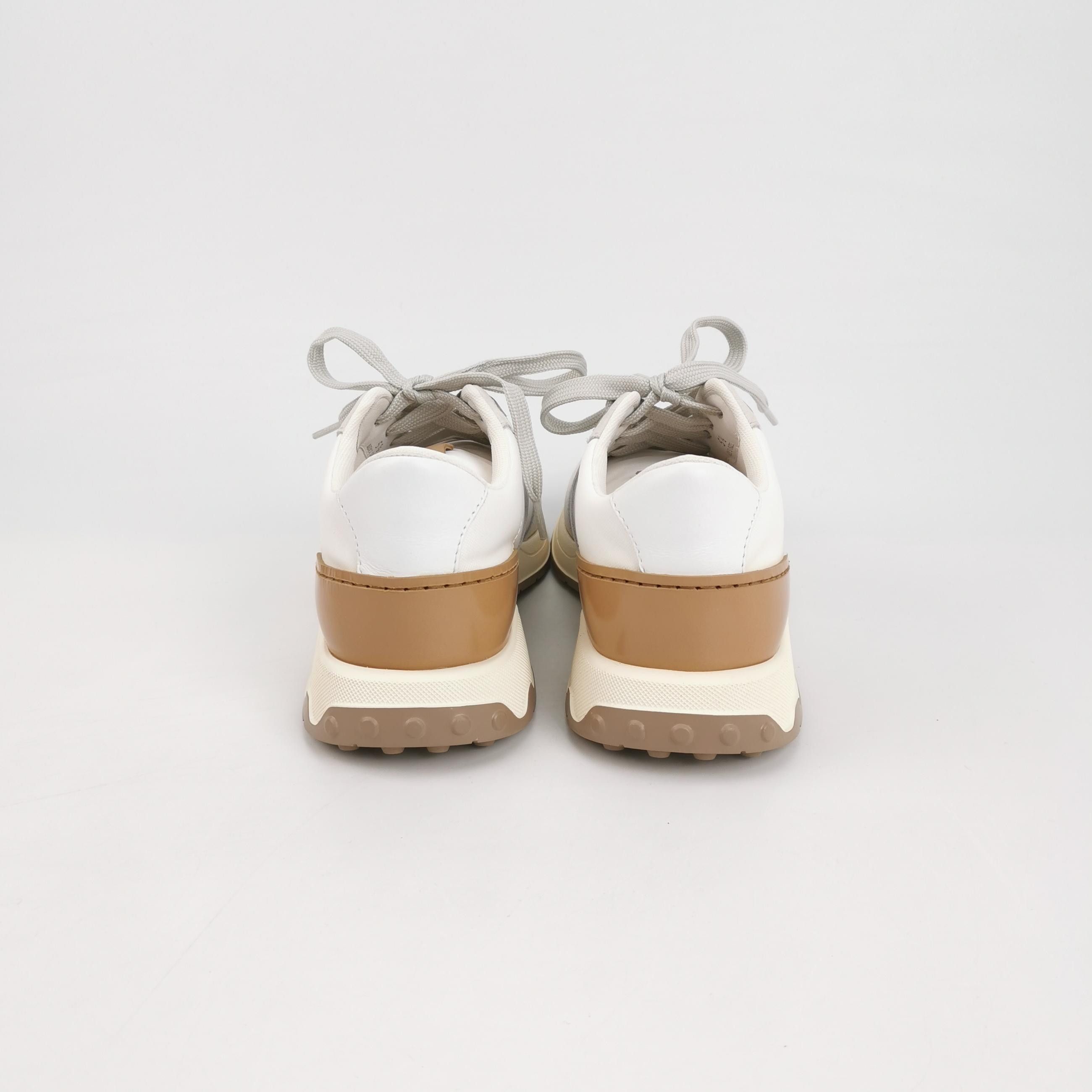 Tod's Tod's Paneled Leather & Suede Sneakers 39.5 Size US 6 / EU 39 - 5 Thumbnail