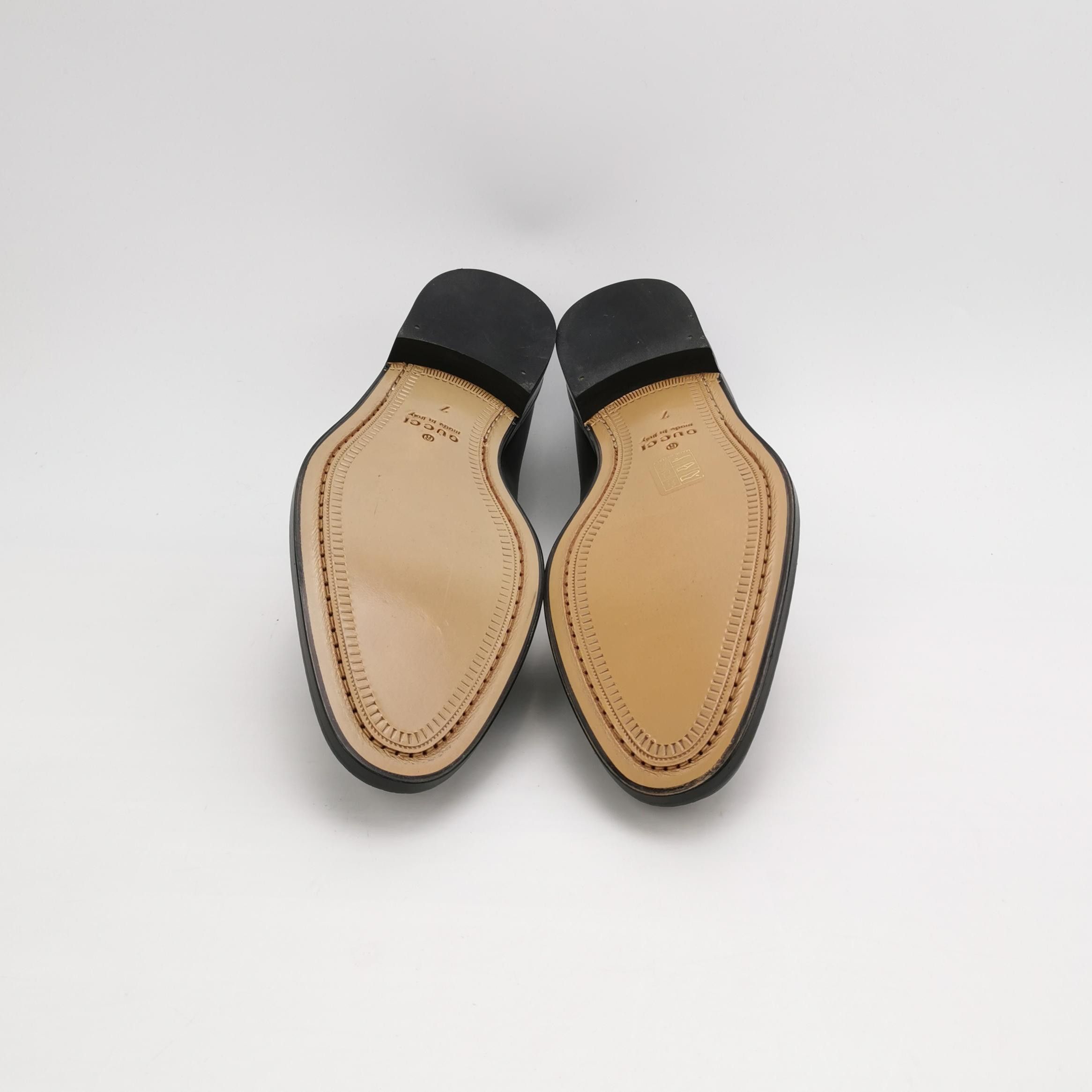 Gucci Gucci Black Leather Penny Loafers Size 41 Size US 8 / EU 41 - 6 Thumbnail