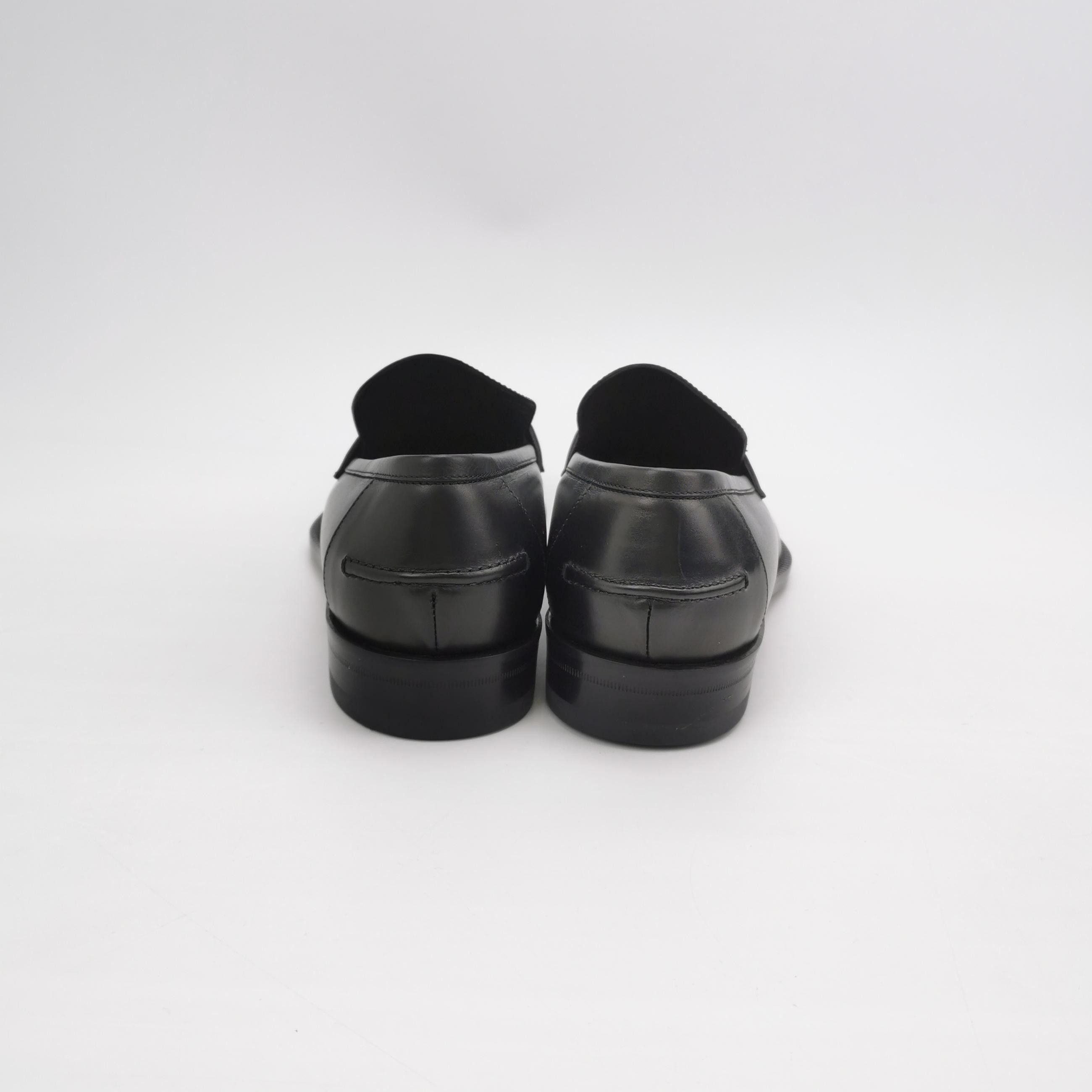 Gucci Gucci Black Leather Penny Loafers Size 41 Size US 8 / EU 41 - 5 Thumbnail
