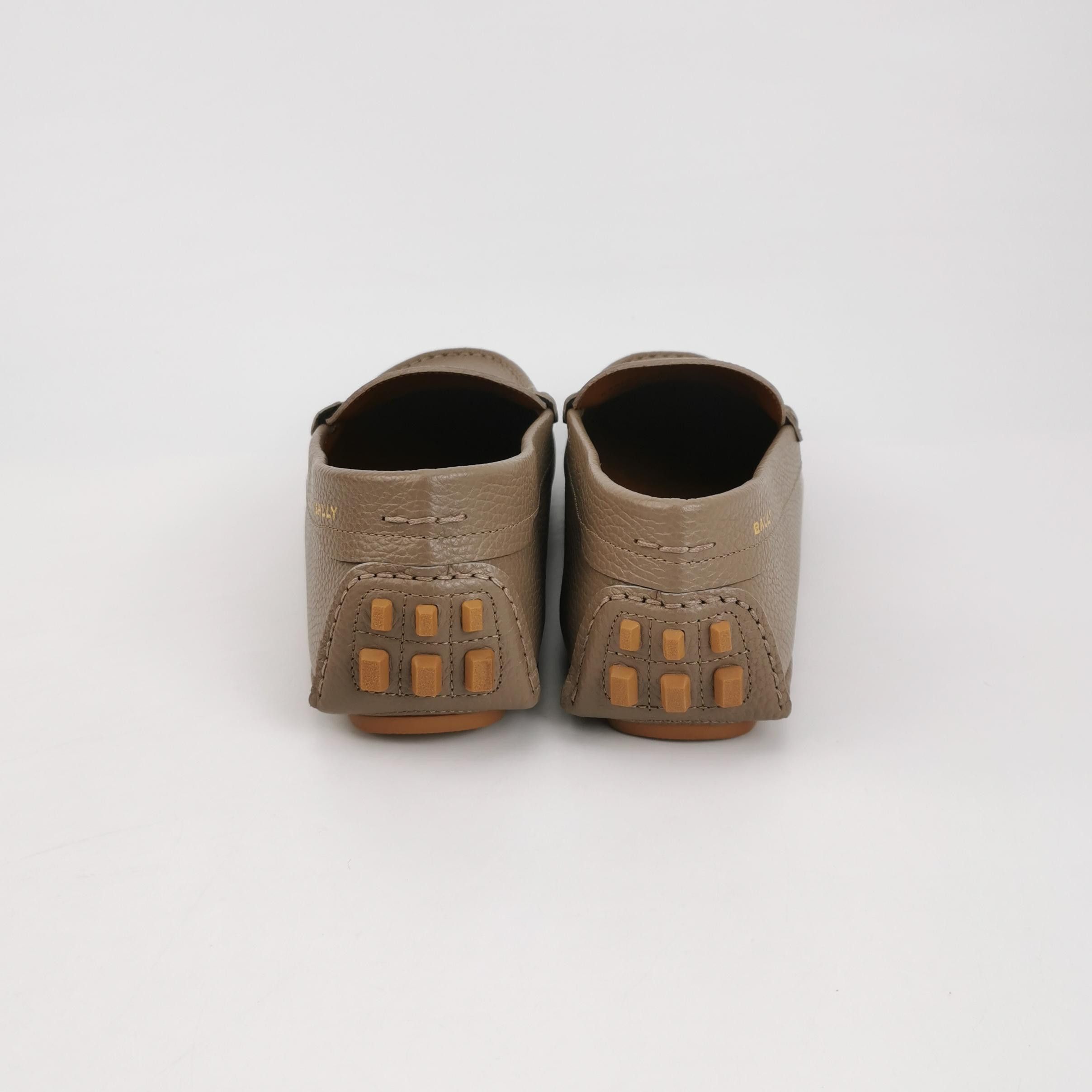 Bally Bally Striped Pebble Grain Driving Shoes 42 Size US 9 / EU 42 - 5 Thumbnail
