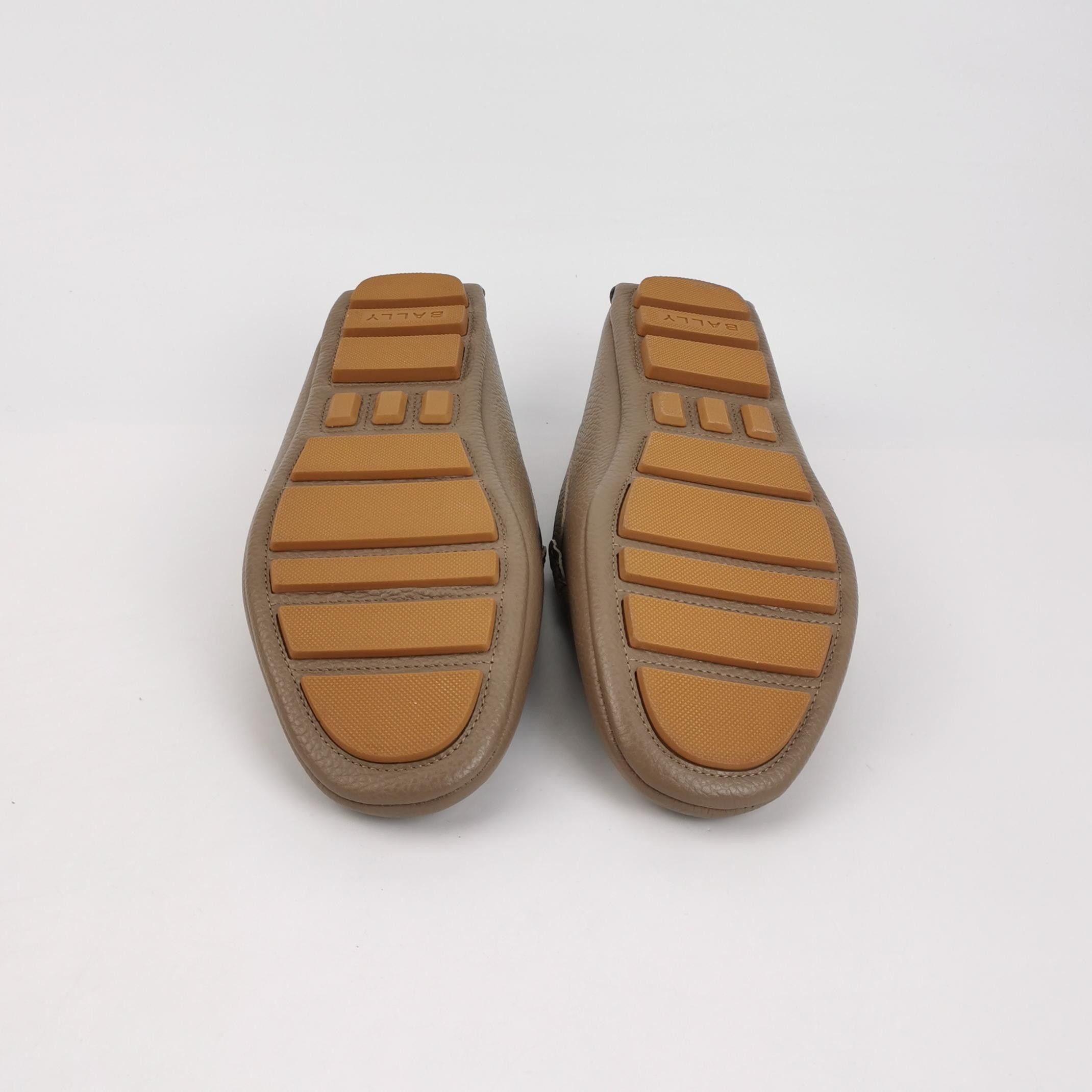 Bally Bally Striped Grained Leather Driver Loafers EU 41 Size US 8 / EU 41 - 6 Thumbnail