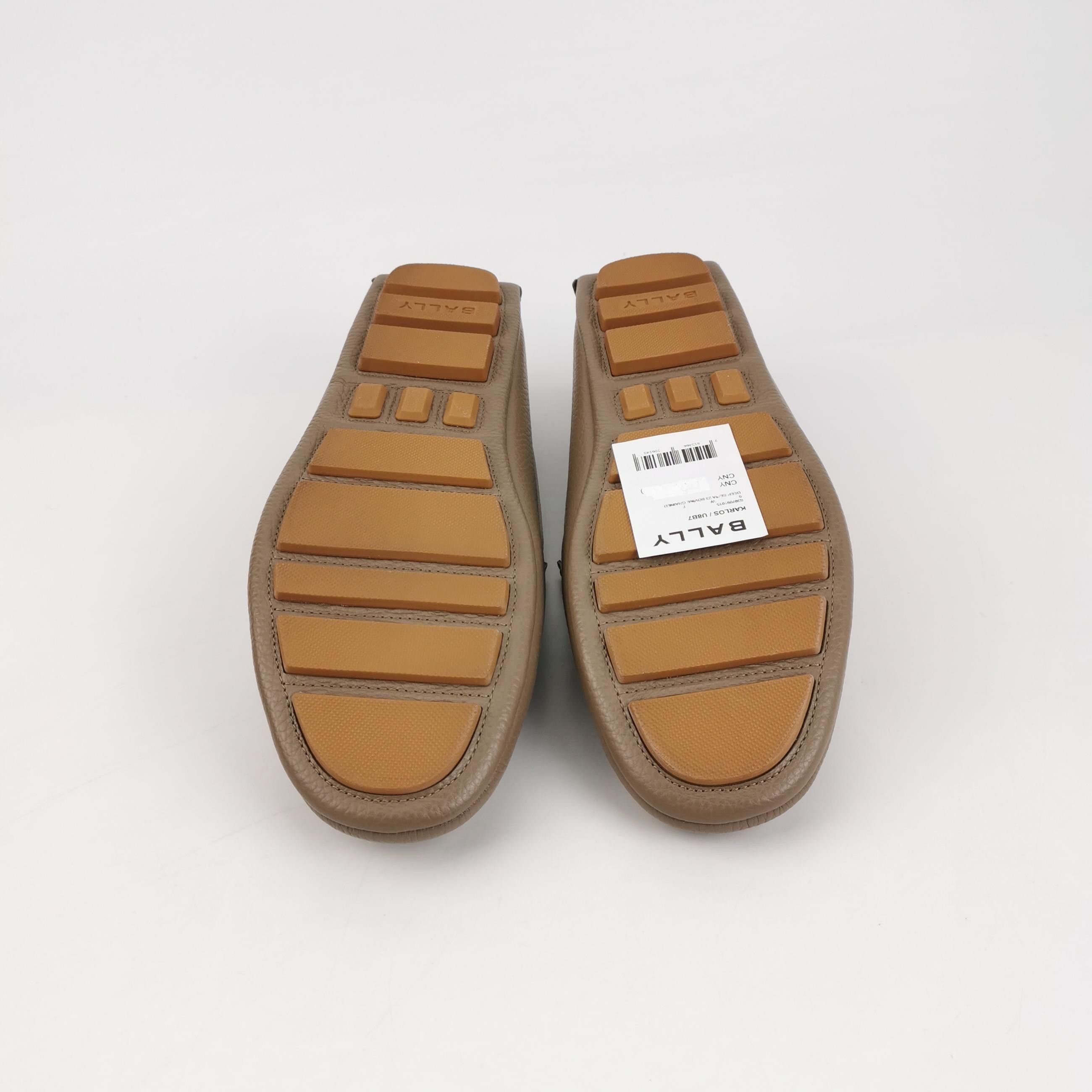 Bally Bally Karlos Striped Leather Driver Loafers 43 Size US 10 / EU 43 - 6 Thumbnail