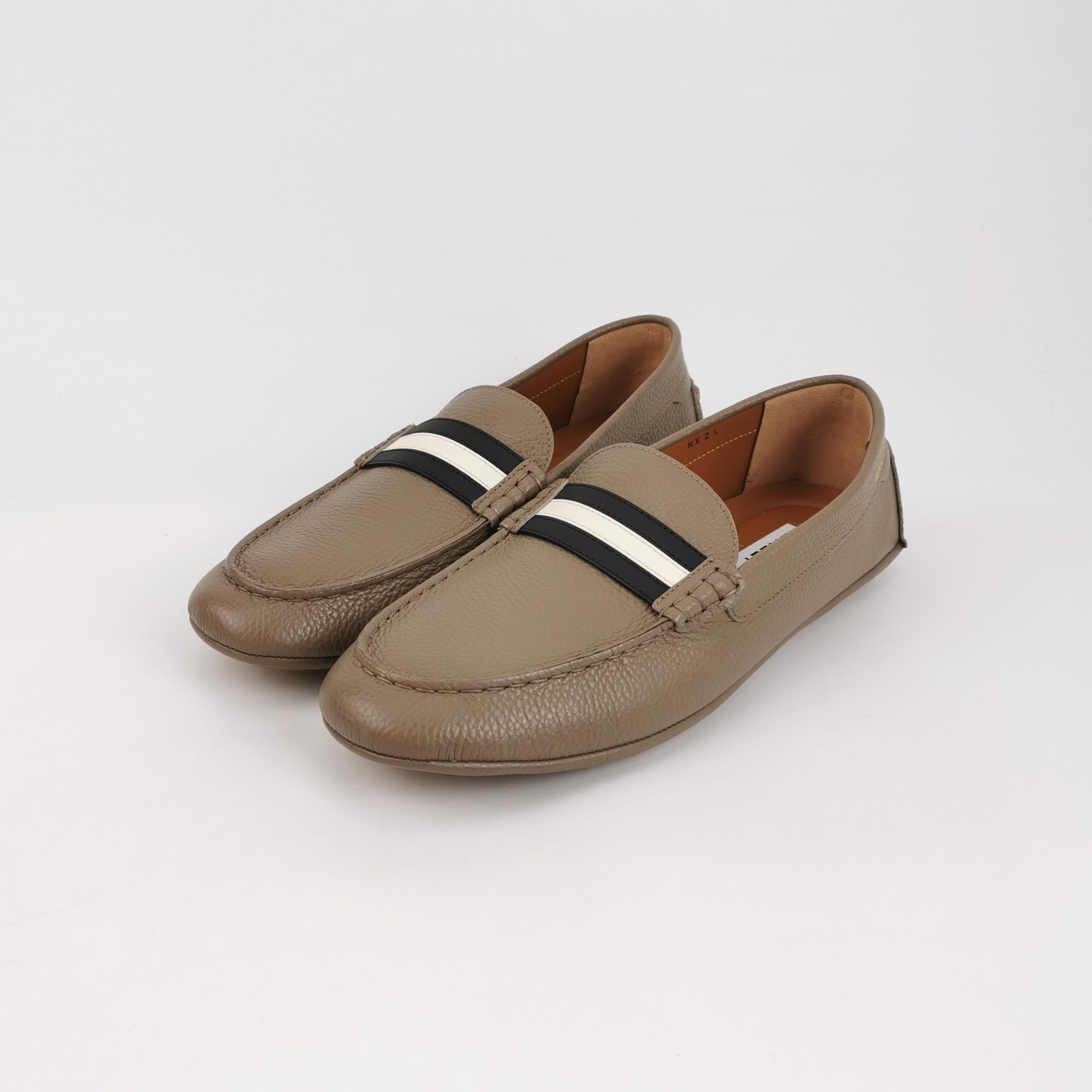Bally Bally Striped Leather Driving Loafers EU 43 Size US 10 / EU 43 - 3 Thumbnail