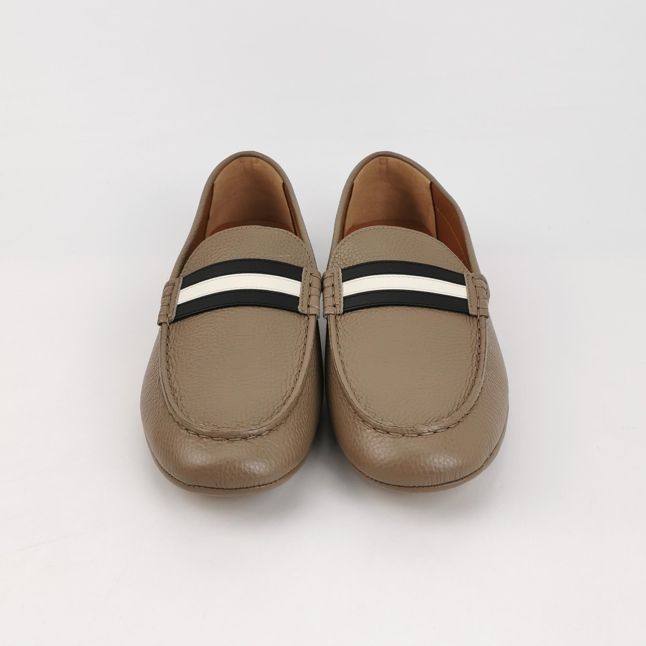 Bally Bally Striped Leather Driving Loafers EU 43 Size US 10 / EU 43 - 4 Thumbnail