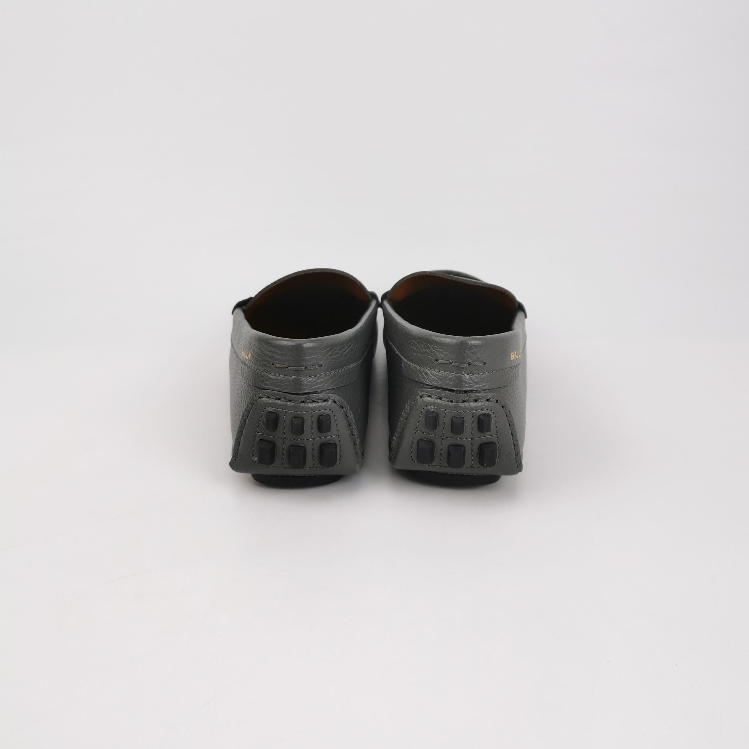 Bally Bally Striped Grained Leather Loafers 43 Size US 10 / EU 43 - 5 Thumbnail