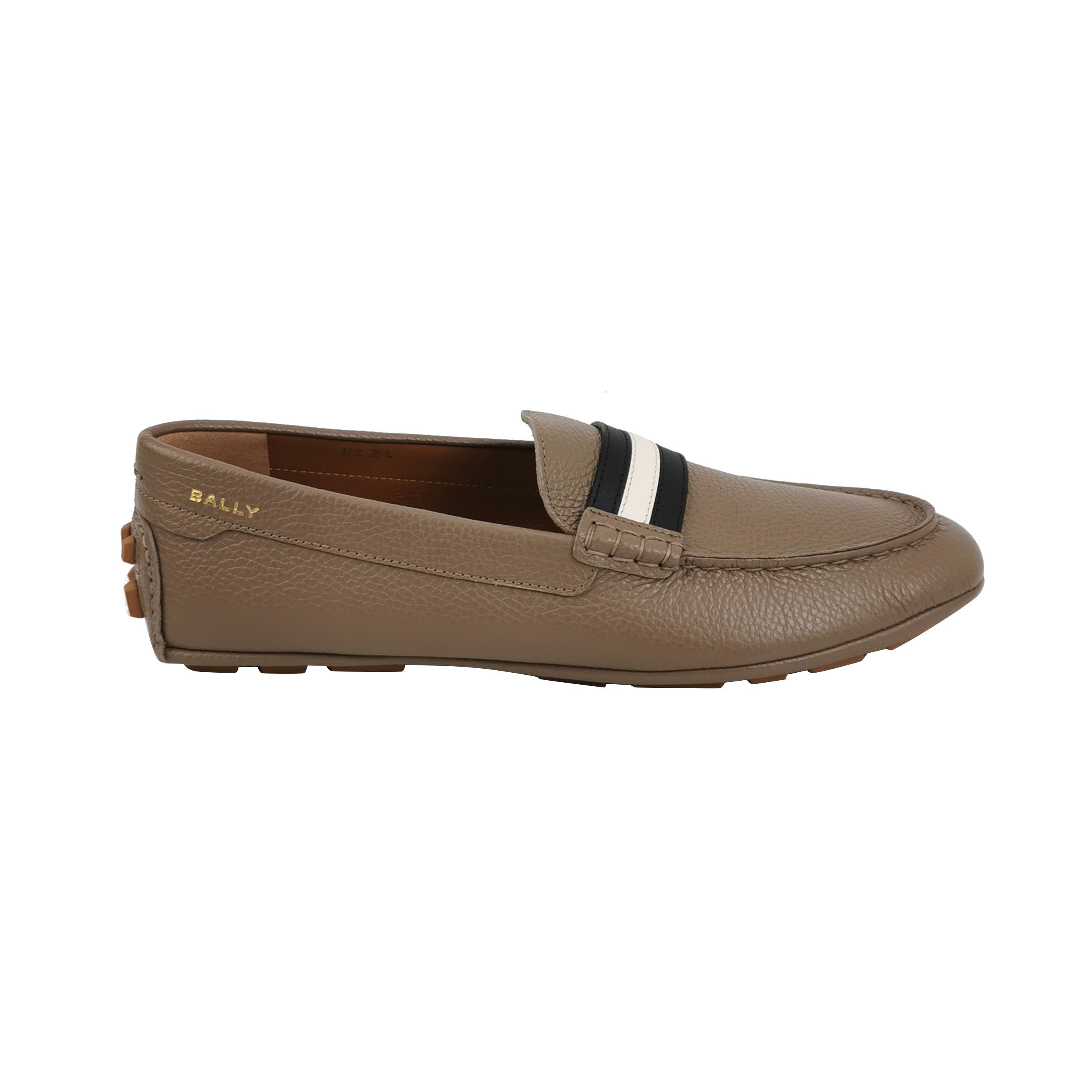 Bally Bally Striped Grained Leather Loafers Size 42 Size US 9 / EU 42 - 2 Thumbnail