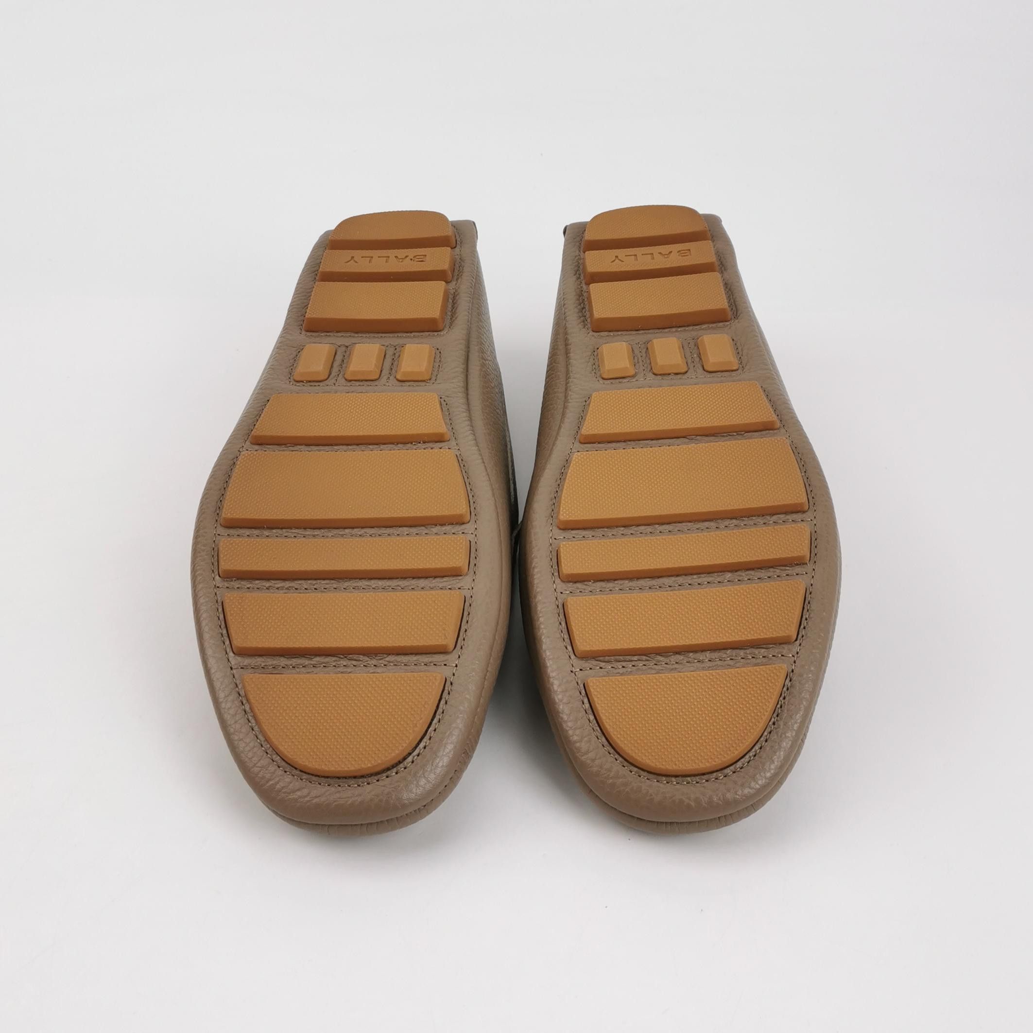Bally Bally Striped Pebble Grain Loafers Size 42 Size US 9 / EU 42 - 6 Thumbnail